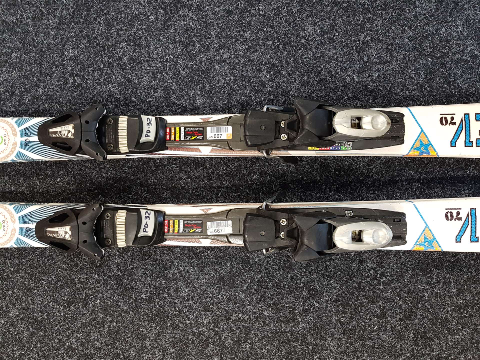 Použité lyže HEAD ERA 3.0 REV 70 + viazanie Tyrolia SP 10