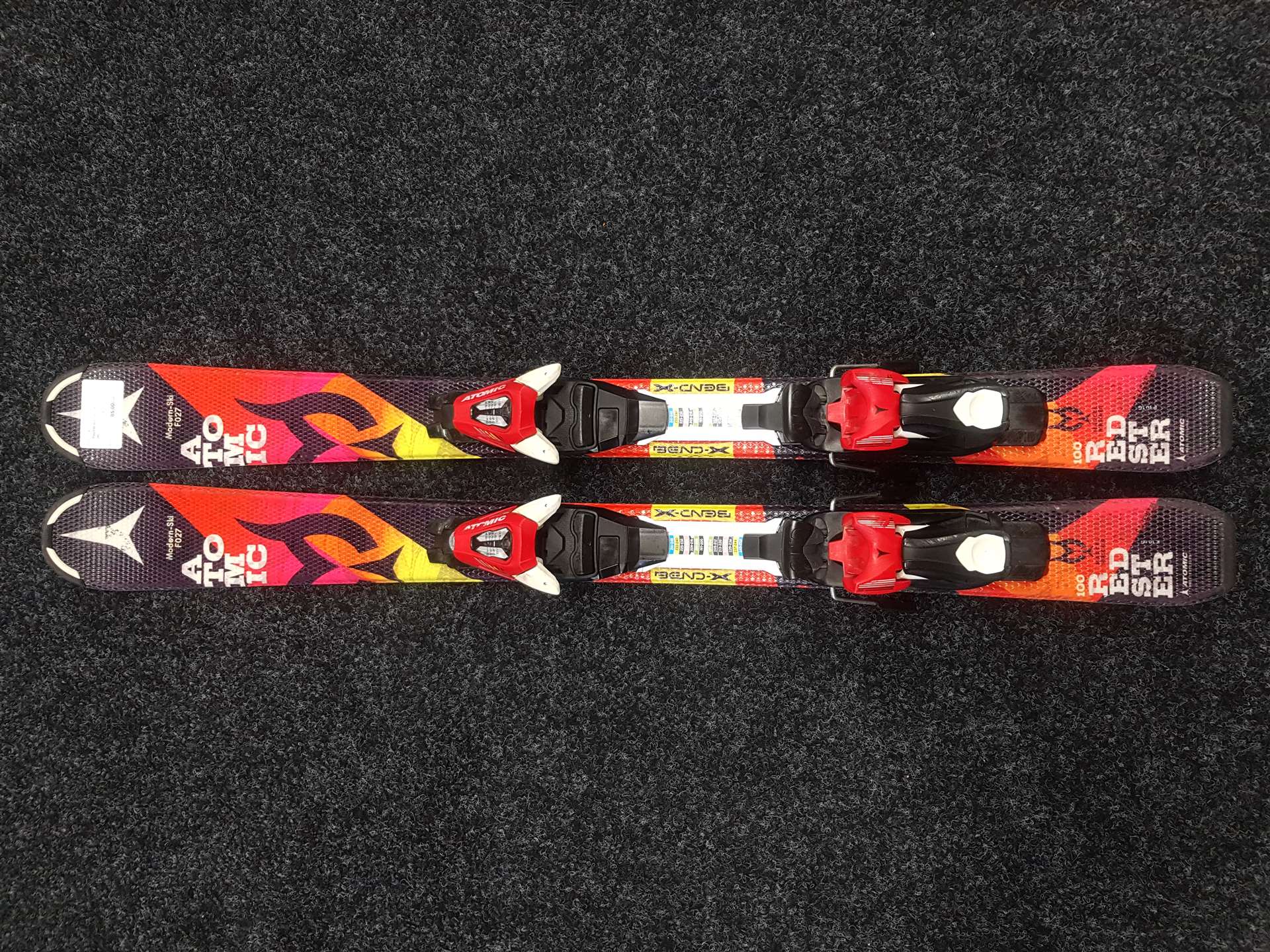 Použité detské lyže ATOMIC Redster + viazanie Atomic XTE 45
