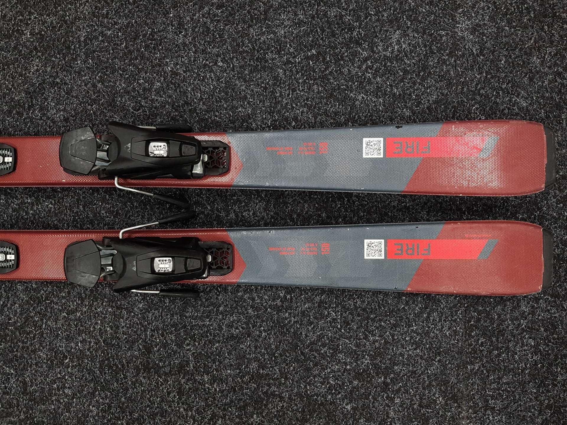 Použité lyže FISCHER Fire  + viazanie Fischer RS9