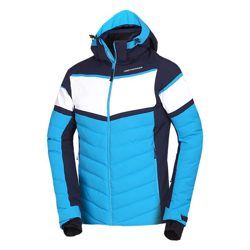 Pánska lyžiarska bunda Northfinder VITTORIO blue/blue