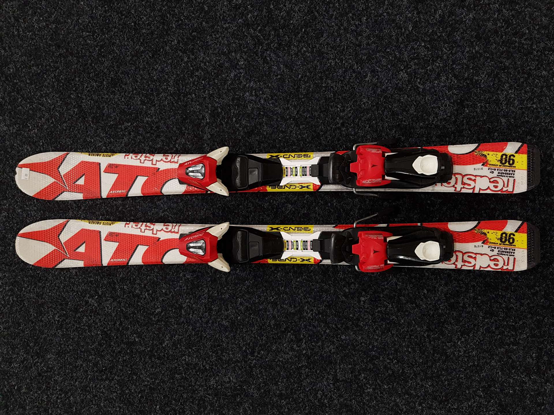 Použité lyže ATOMIC Redster Bend X  + viazanie Atomic XTE 4,5