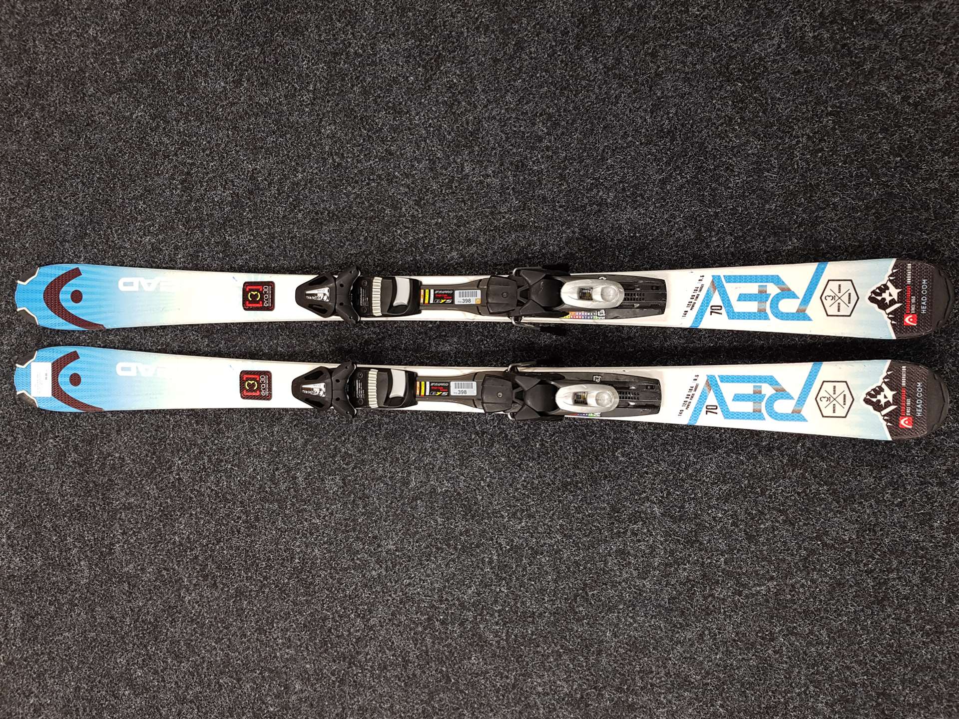Použité lyže HEAD ERA 3.0 REV 70 + viazanie Tyrolia SP 10