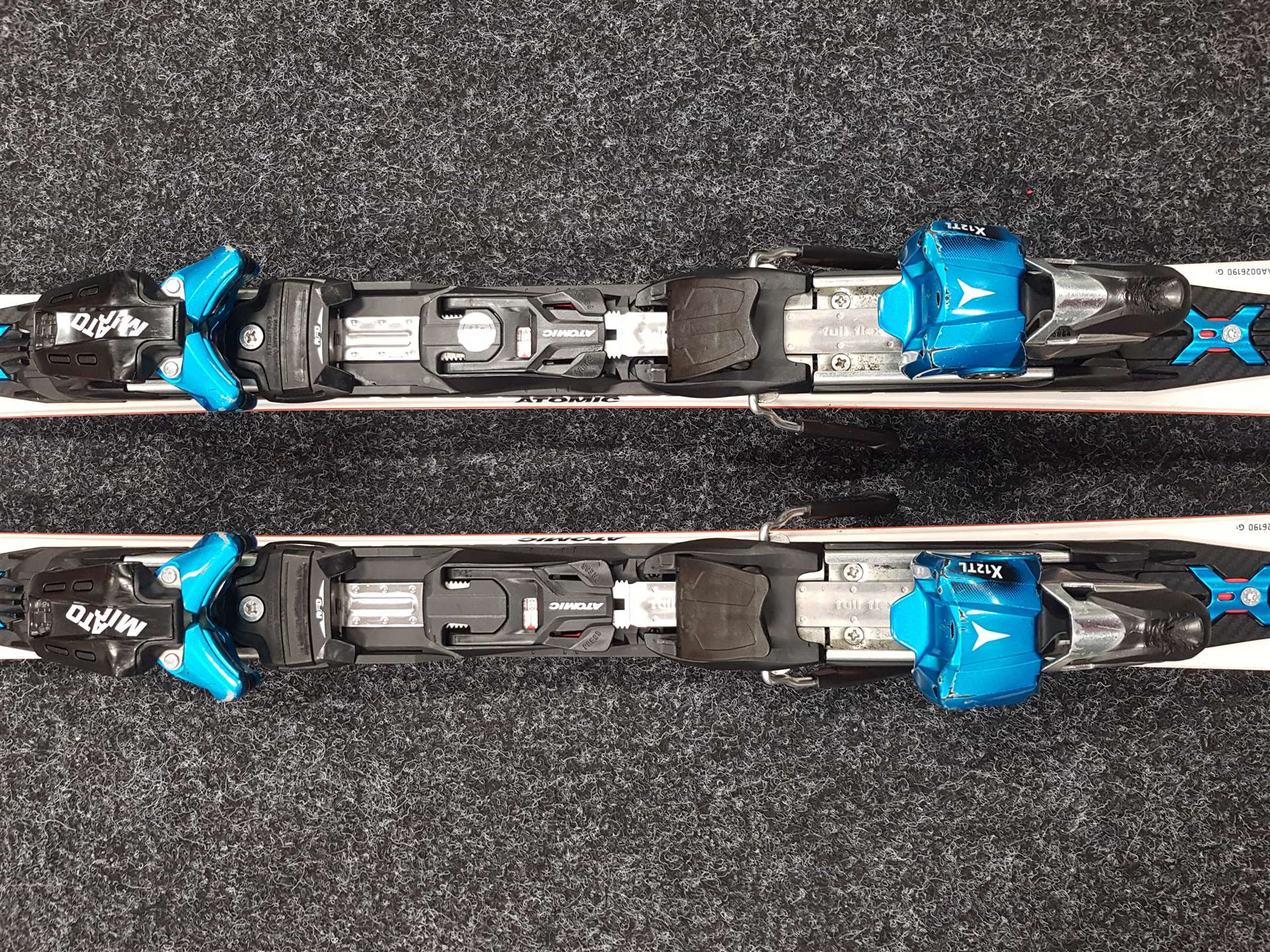 Použité lyže ATOMIC Redster Doubledeck SL + viazanie Atomic X12TL