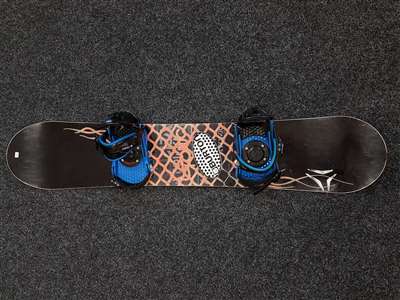 Použitý snowboard Atomic + viazanie BURTON veľkosť S