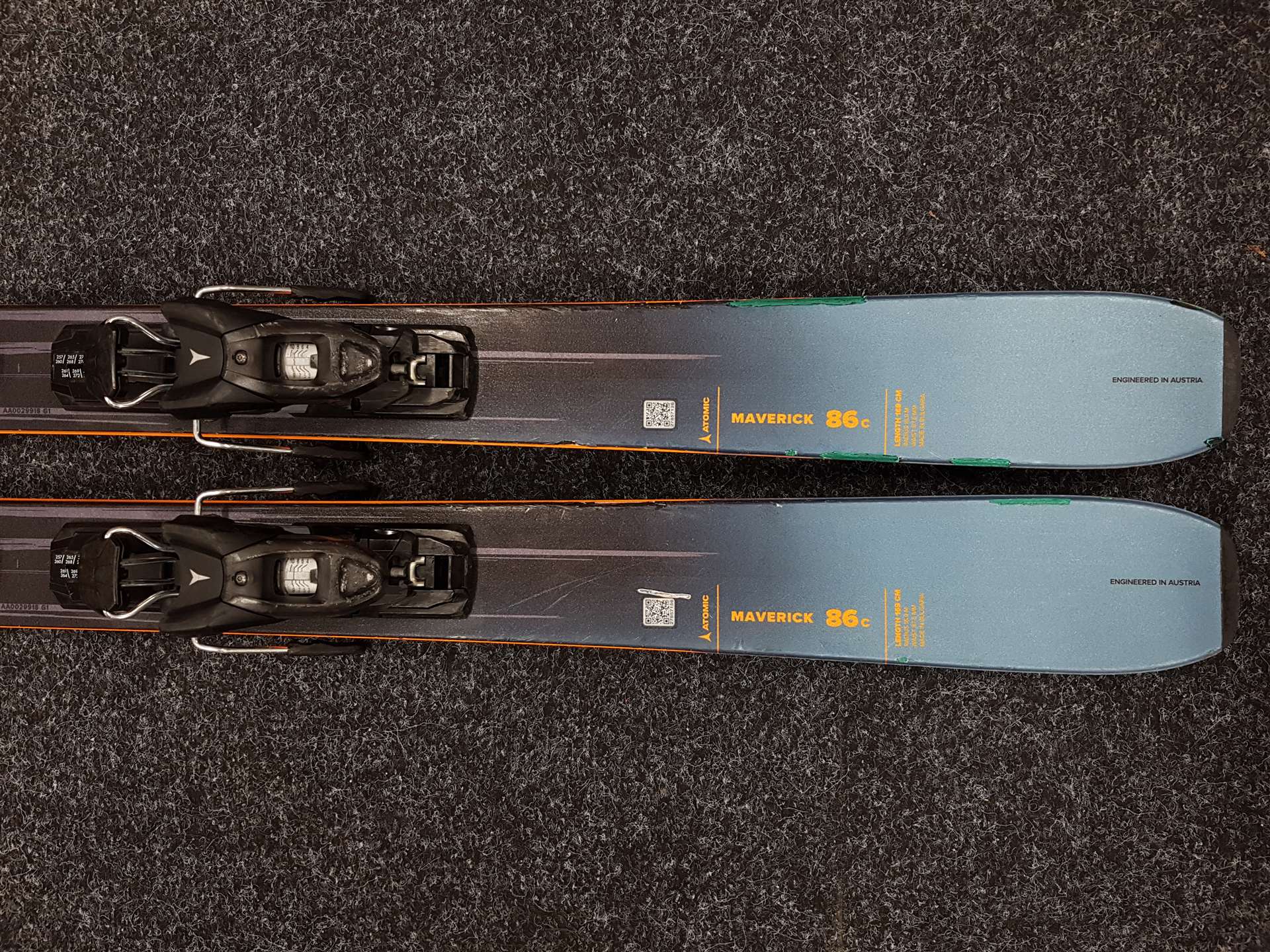 Použité lyže ATOMIC Maverick 86C + viazanie Atomic 10