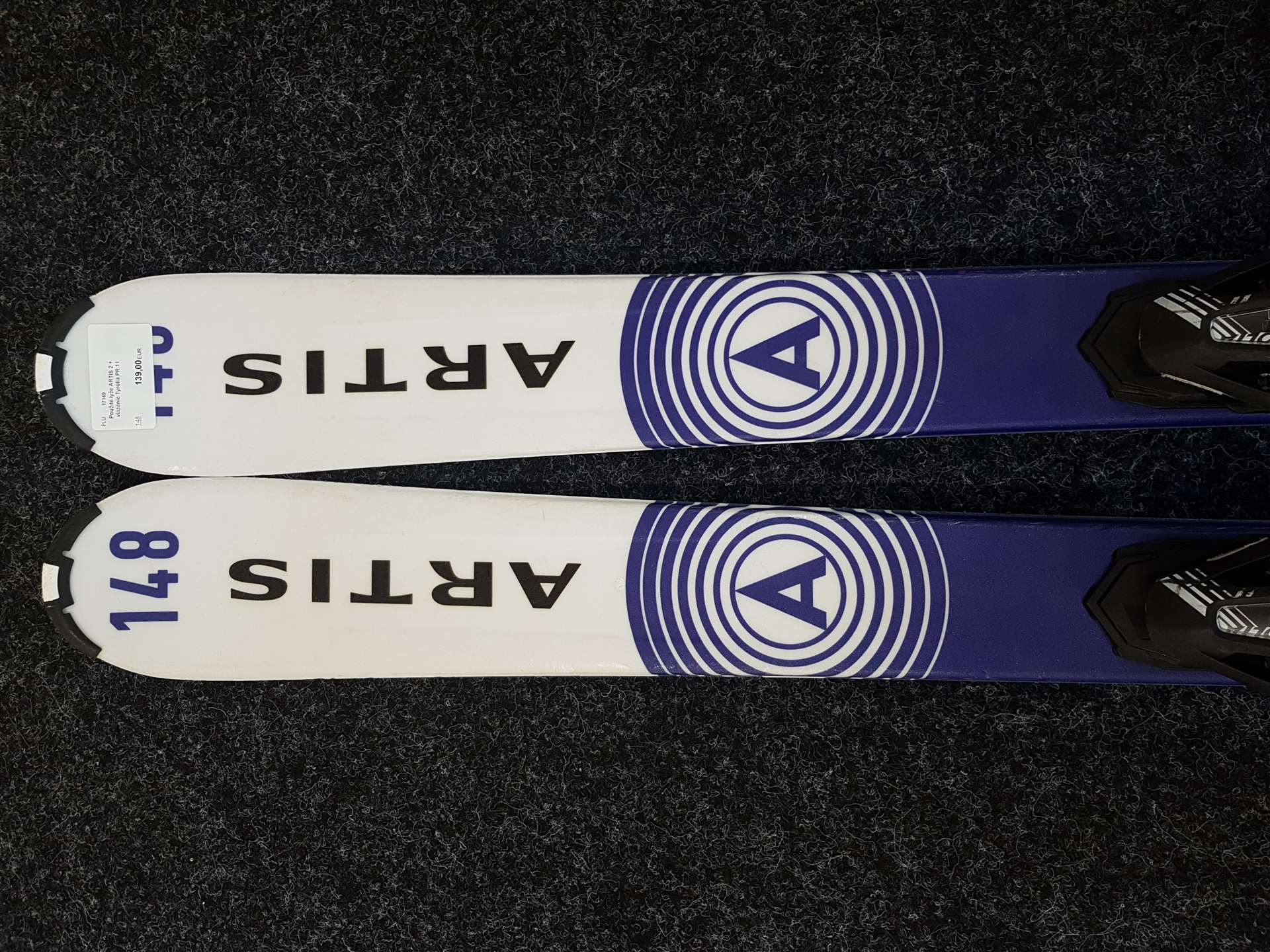 Použité lyže ARTIS 2 + viazanie Tyrolia PR 11