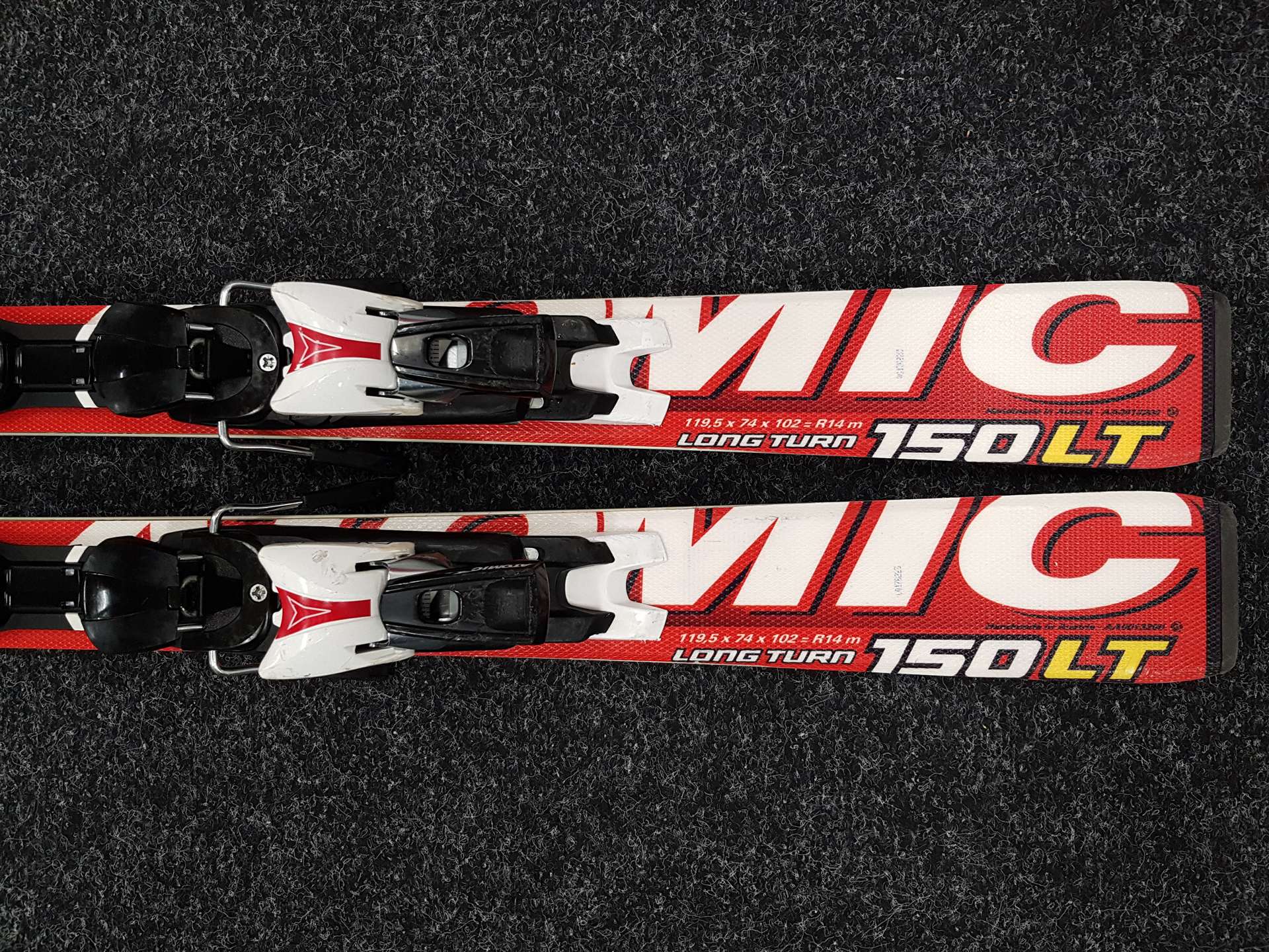 Použité lyže ATOMIC LT Race + viazanie Atomic XCO 10