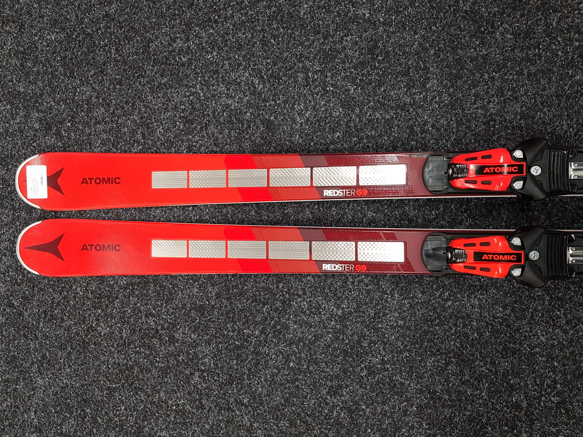 Použité lyže ATOMIC Redster G9 + viazanie Atomic X12 GW