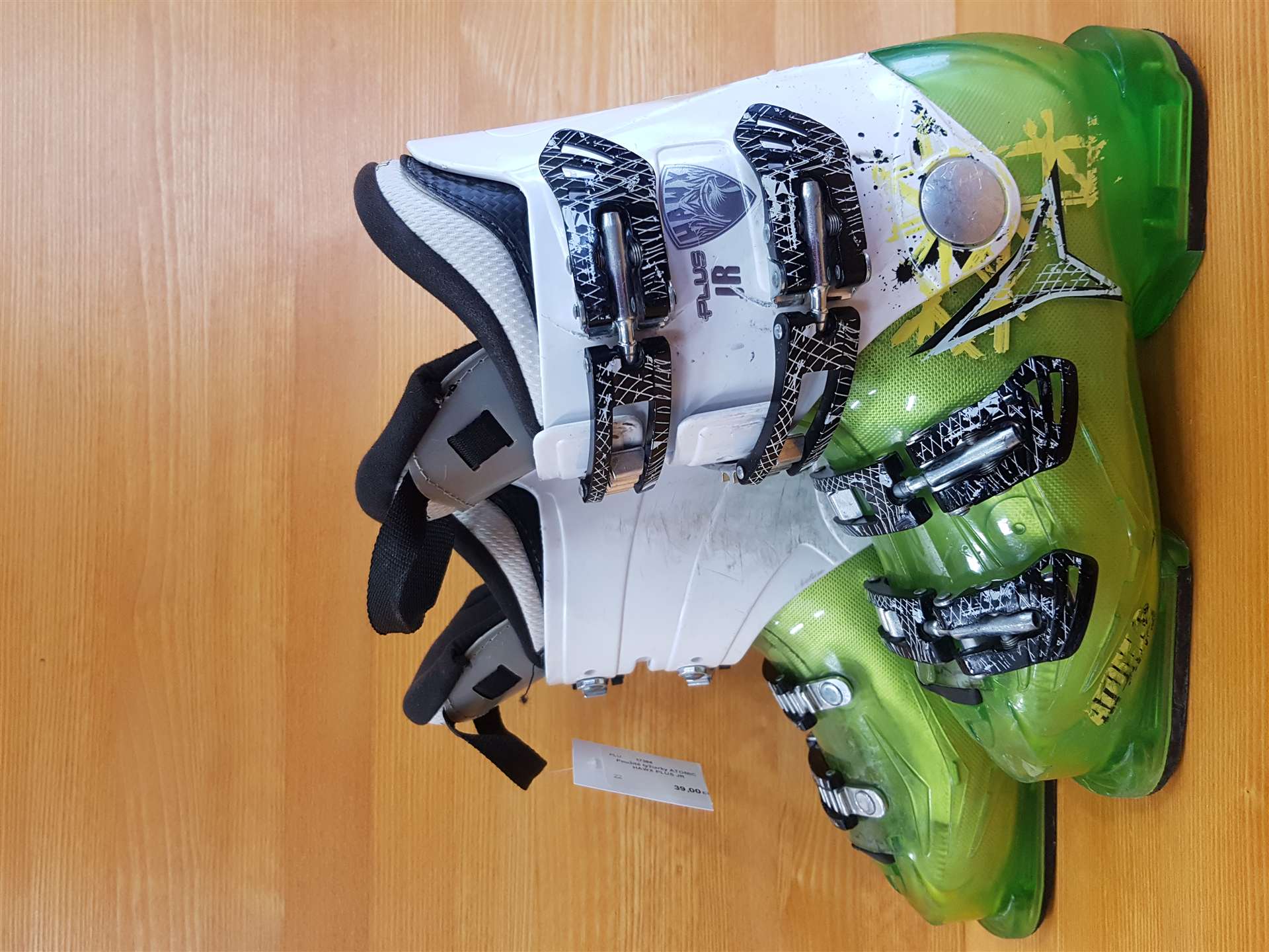 Použité lyžiarky ATOMIC HAWX PLUS JR