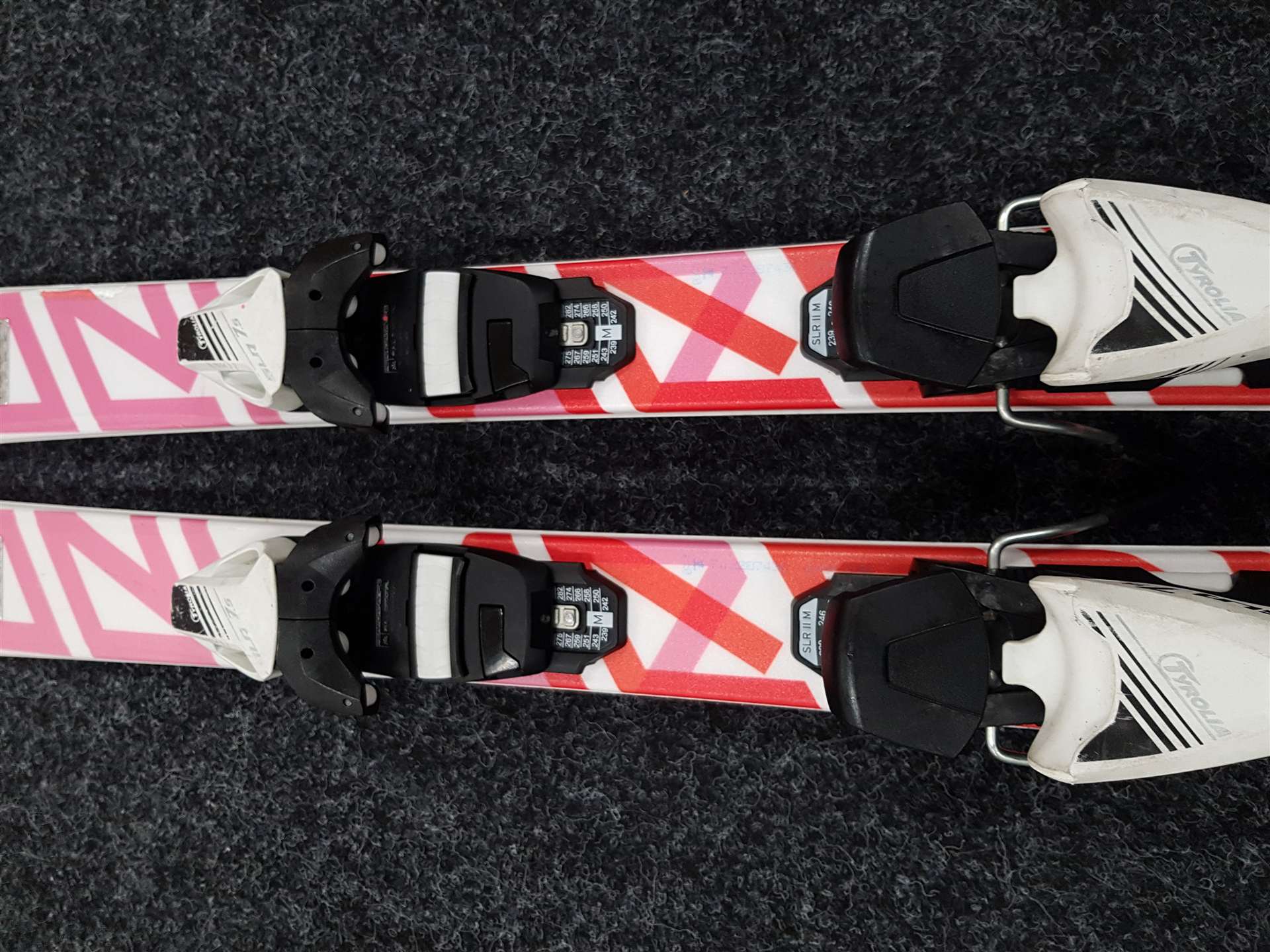 Použité detské lyže SPORTEN Street + viazanie Tyrolia SLR 7.5