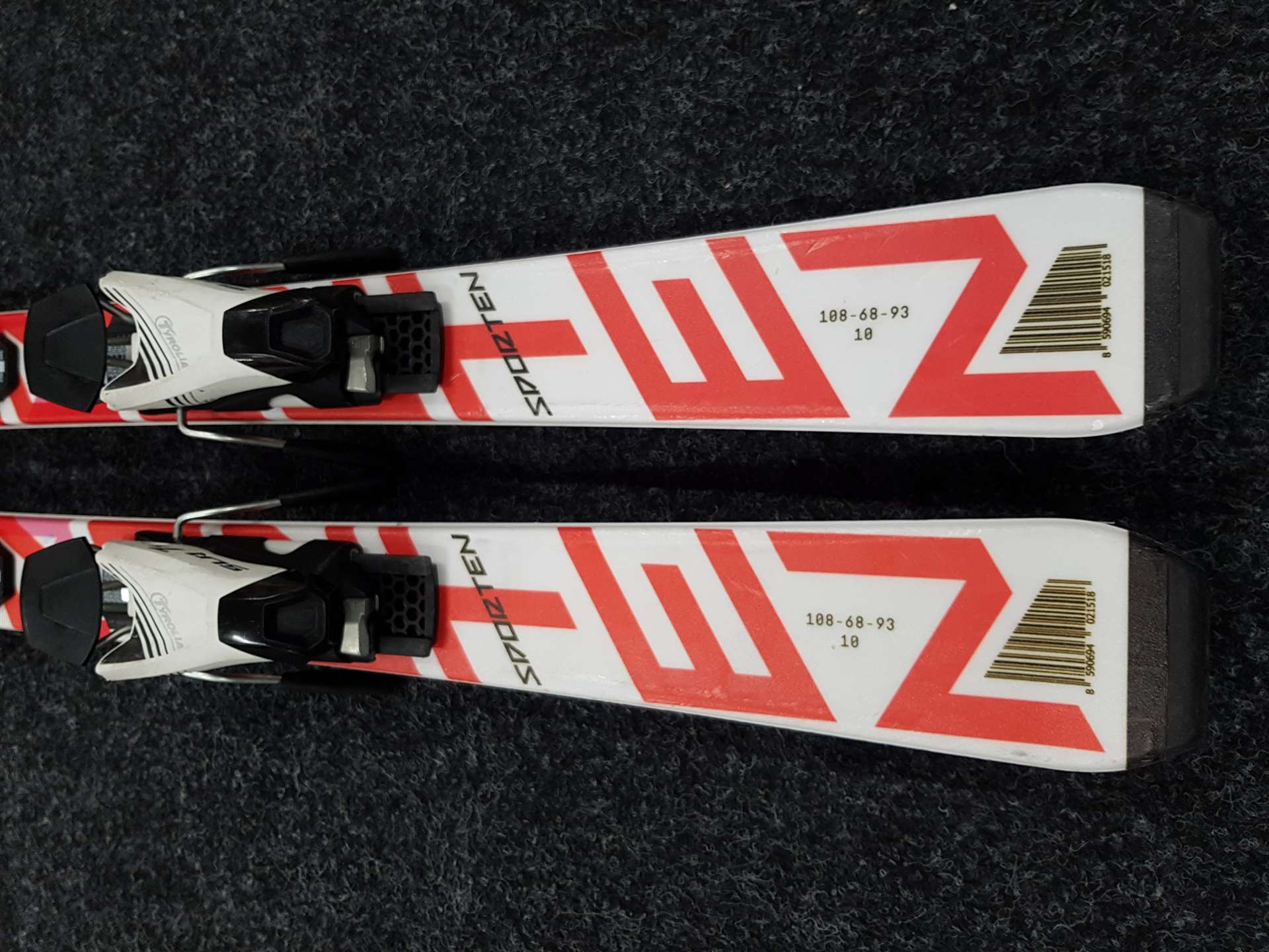 Použité detské lyže SPORTEN Street + viazanie Tyrolia SLR 7.5