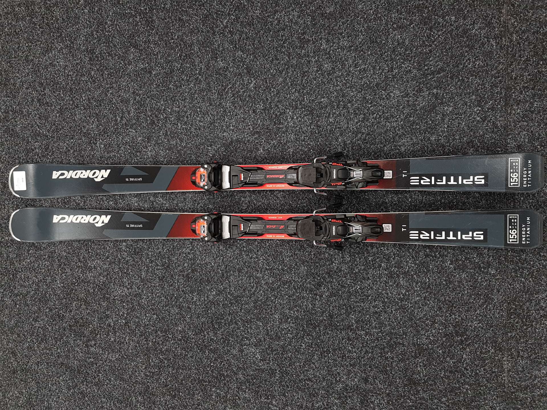 Použité lyže NORDICA Spitfire TI + viazanie Marker TP2 11