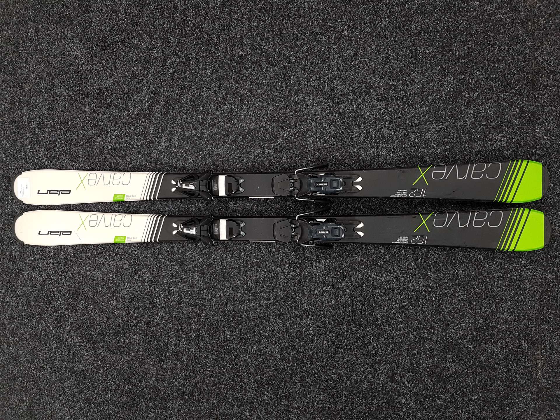 Použité lyže ELAN Carve X + viazanie Elan EL 10