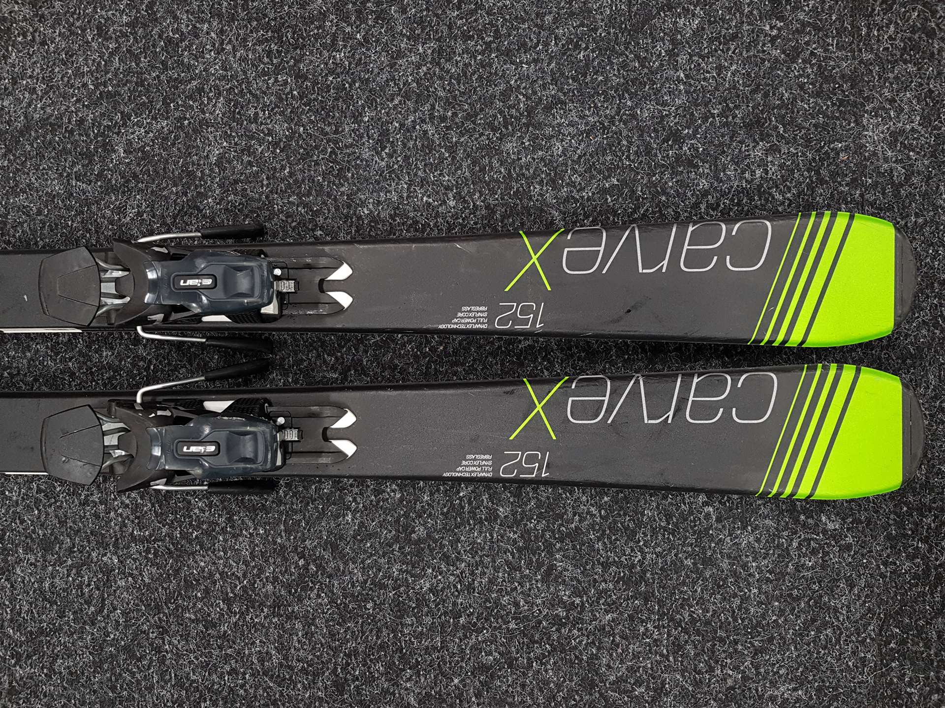 Použité lyže ELAN Carve X + viazanie Elan EL 10
