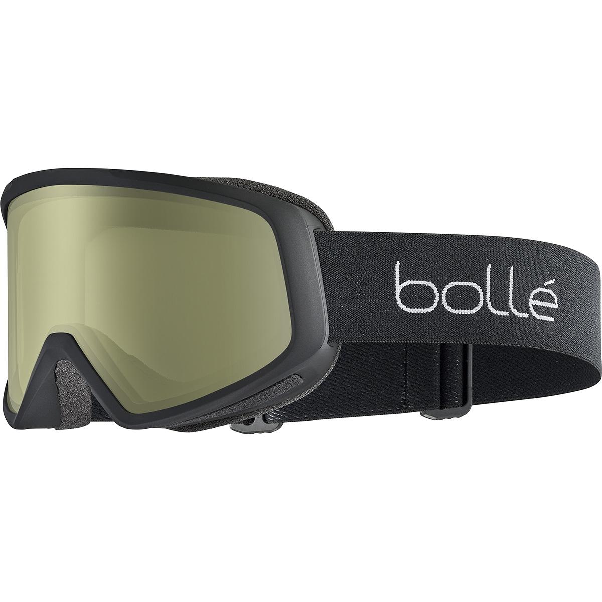 Lyžiarske okuliare Bollé BEDROCK Black Matte - Lemon Cat 1