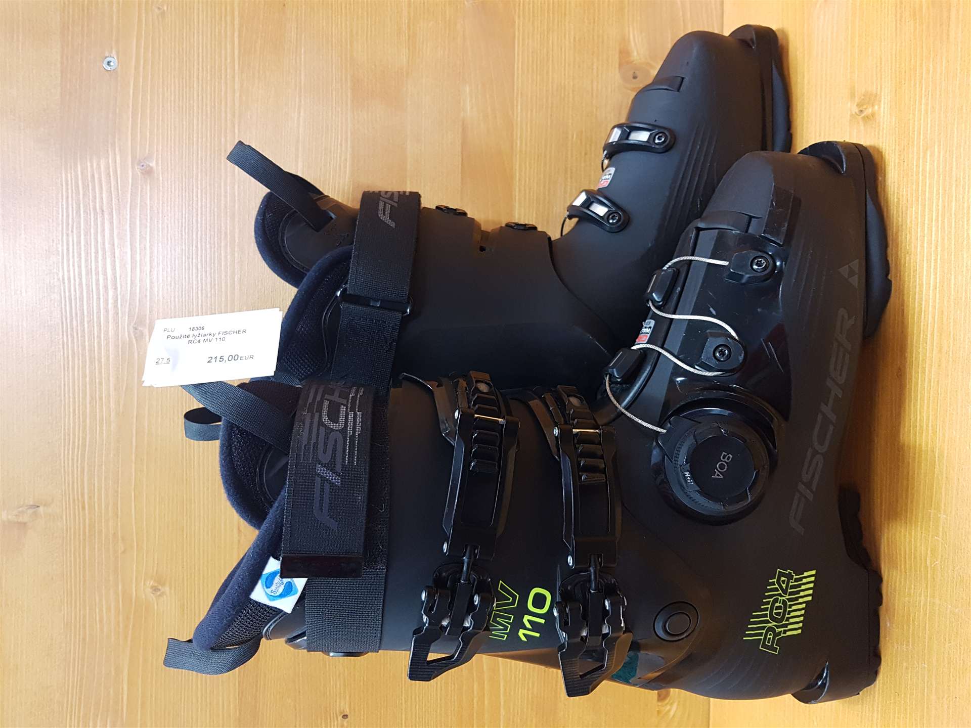 Použité lyžiarky FISCHER RC4 BOA MV 110