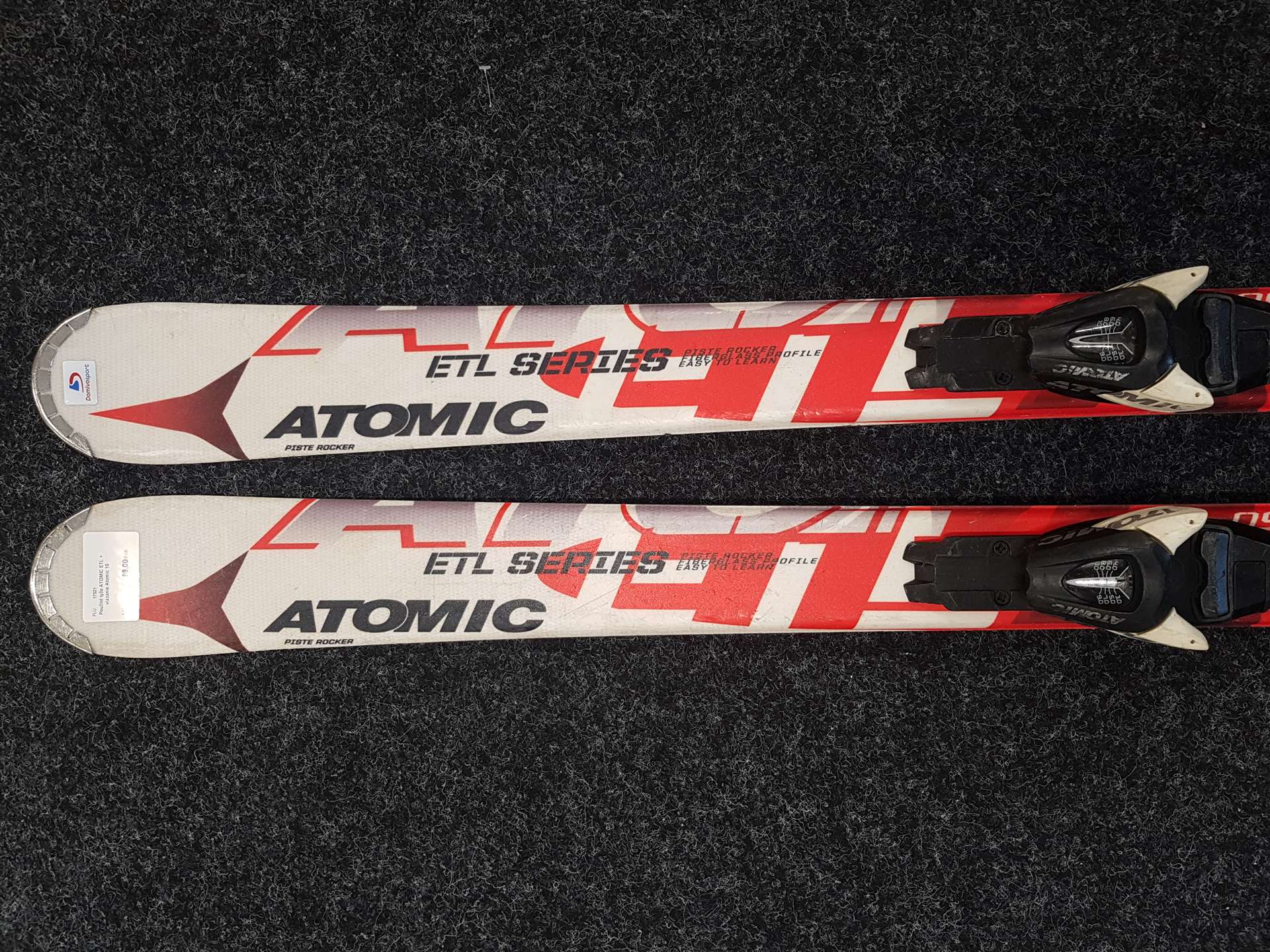 Použité lyže ATOMIC ETL + viazanie Atomic 10