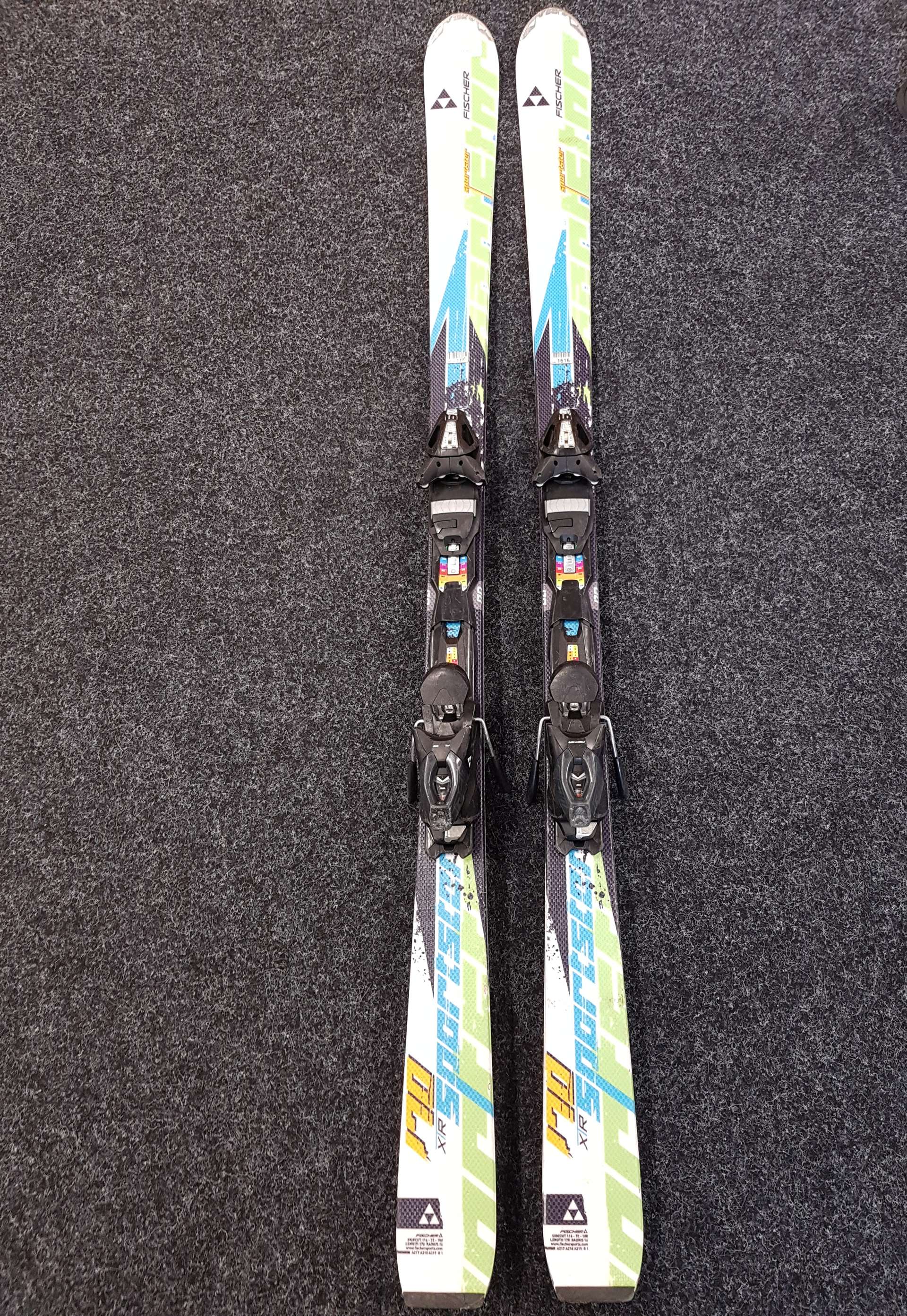 Použité lyže FISCHER XR Sportster + viazanie Fischer RS 10