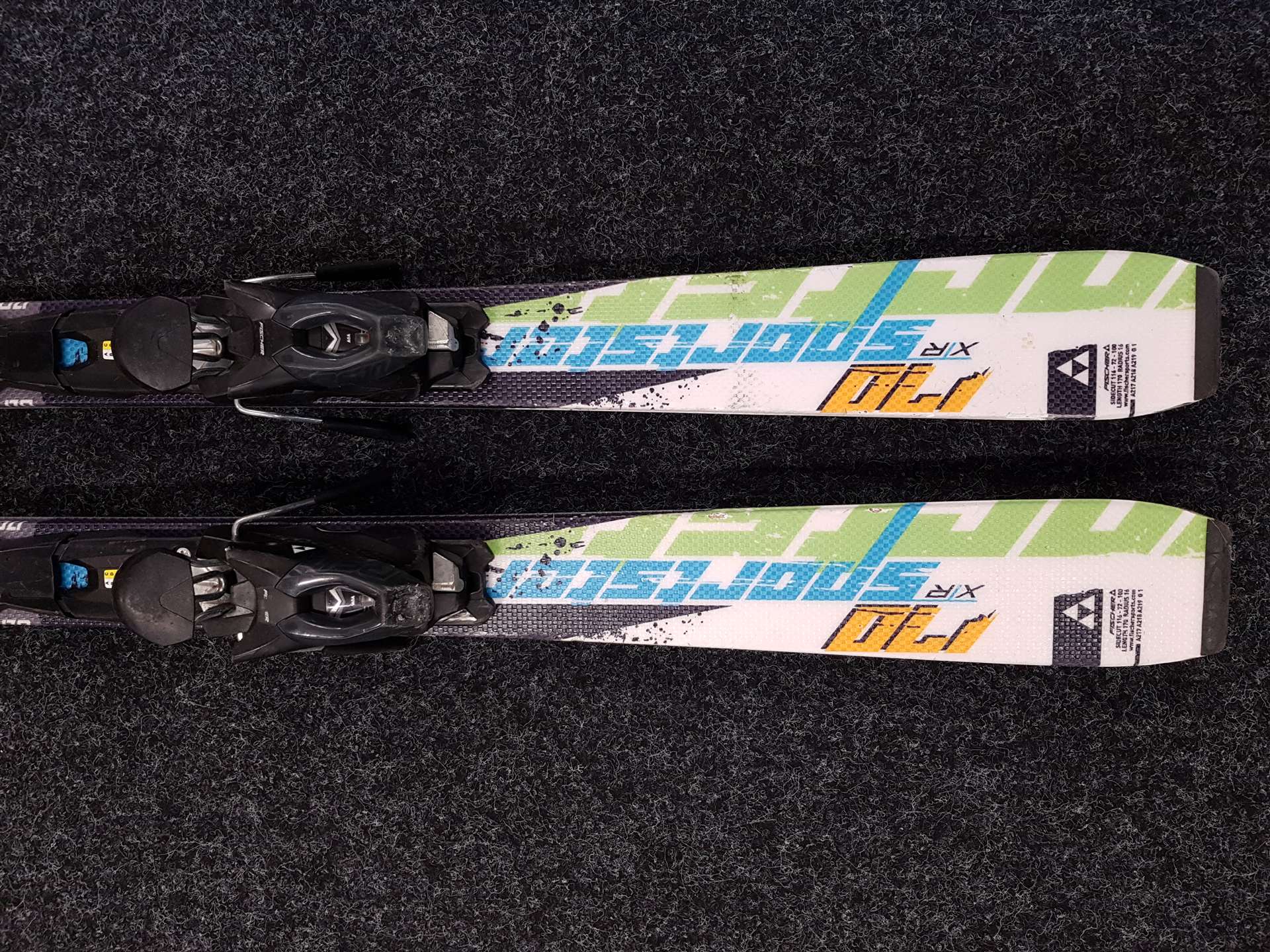 Použité lyže FISCHER XR Sportster + viazanie Fischer RS 10