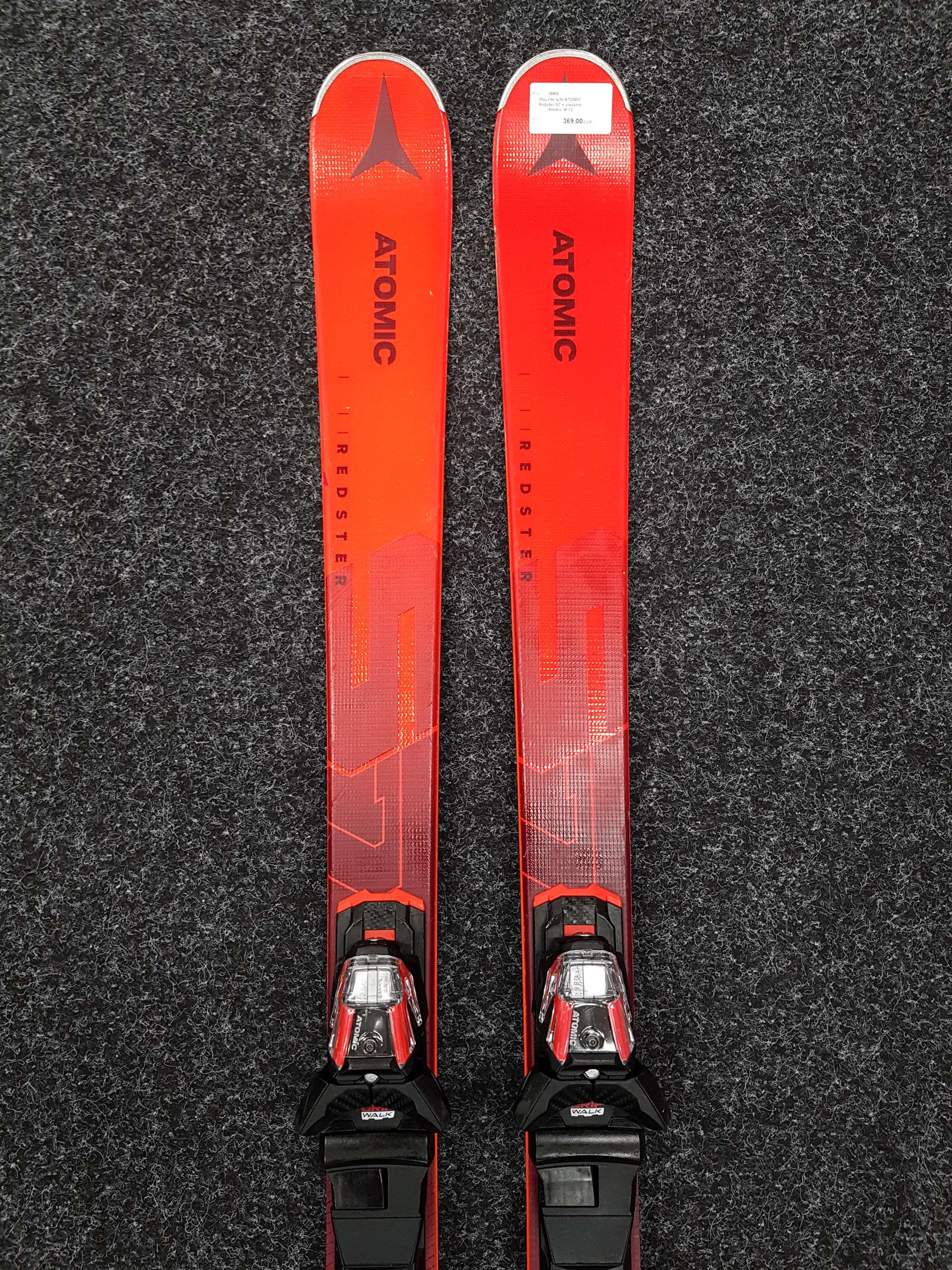 Použité lyže ATOMIC Redster S7 + viazanie Atomic M 12