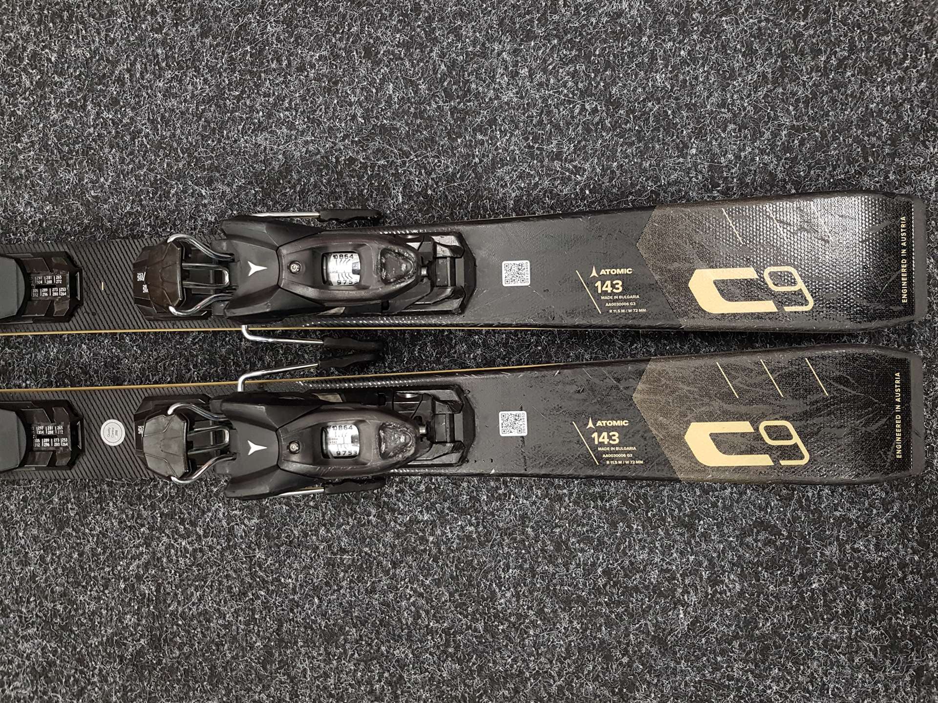 Použité lyže ATOMIC Cloud C9 + viazanie Atomic M 10