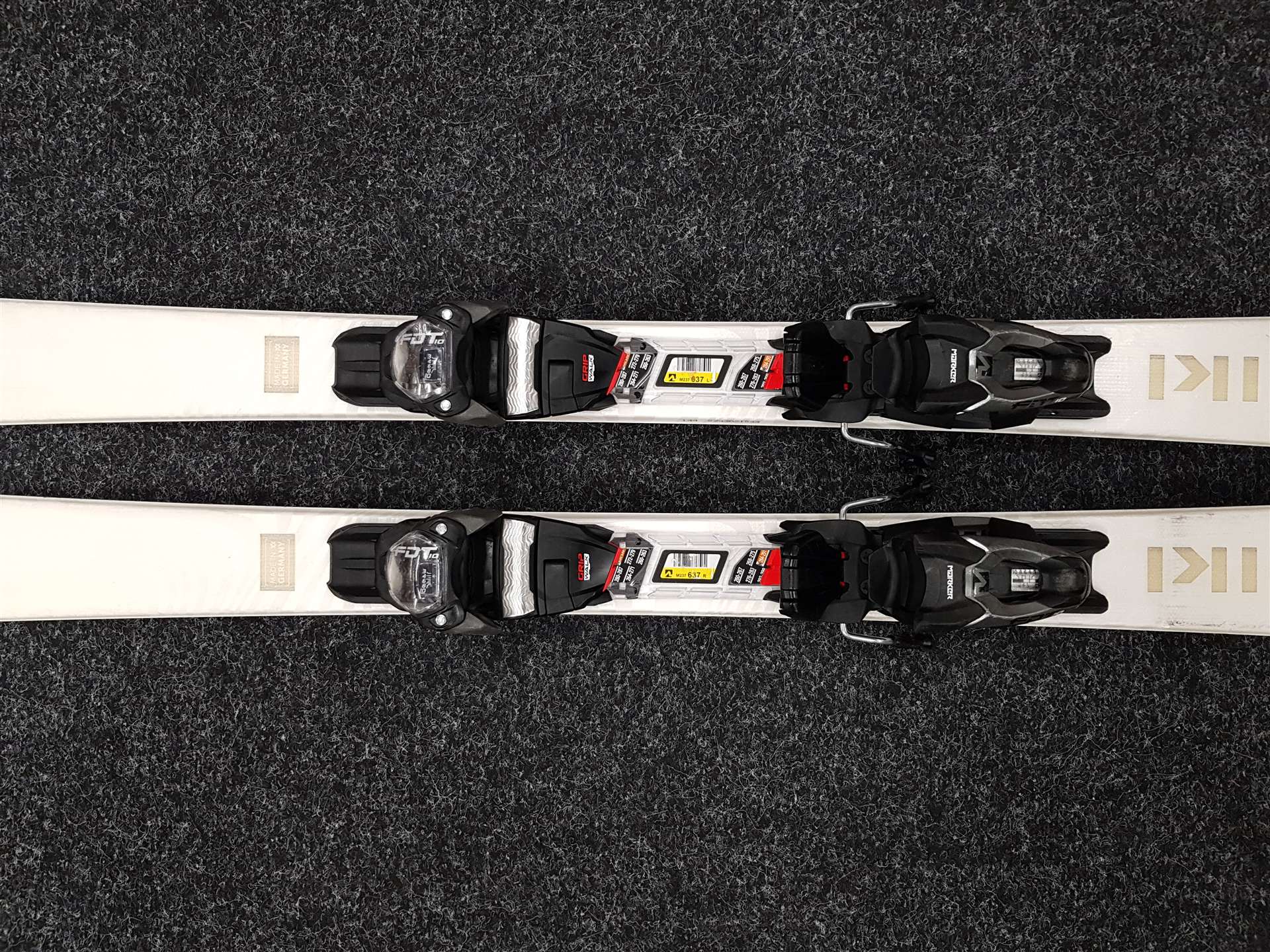 Použité lyže VOLKL Flair Alessia + viazanie Marker FDT 10