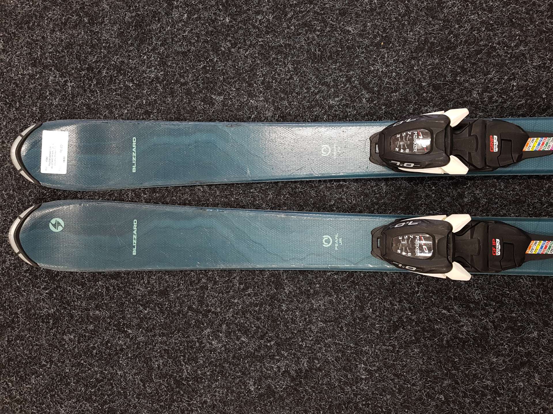 Použité detské lyže BLIZZARD PEARL JR  + viazanie Marker 7.0