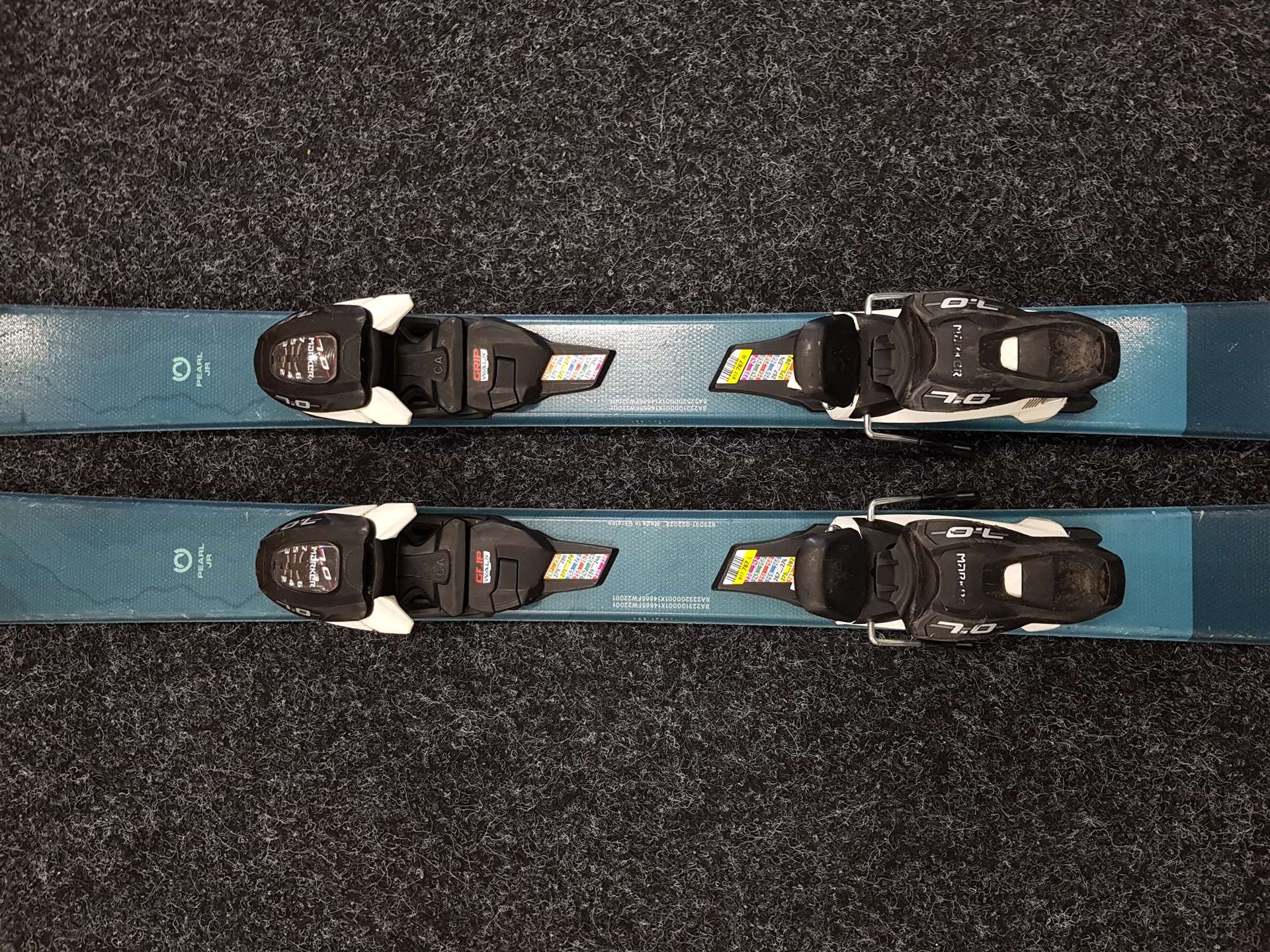 Použité detské lyže BLIZZARD PEARL JR  + viazanie Marker 7.0