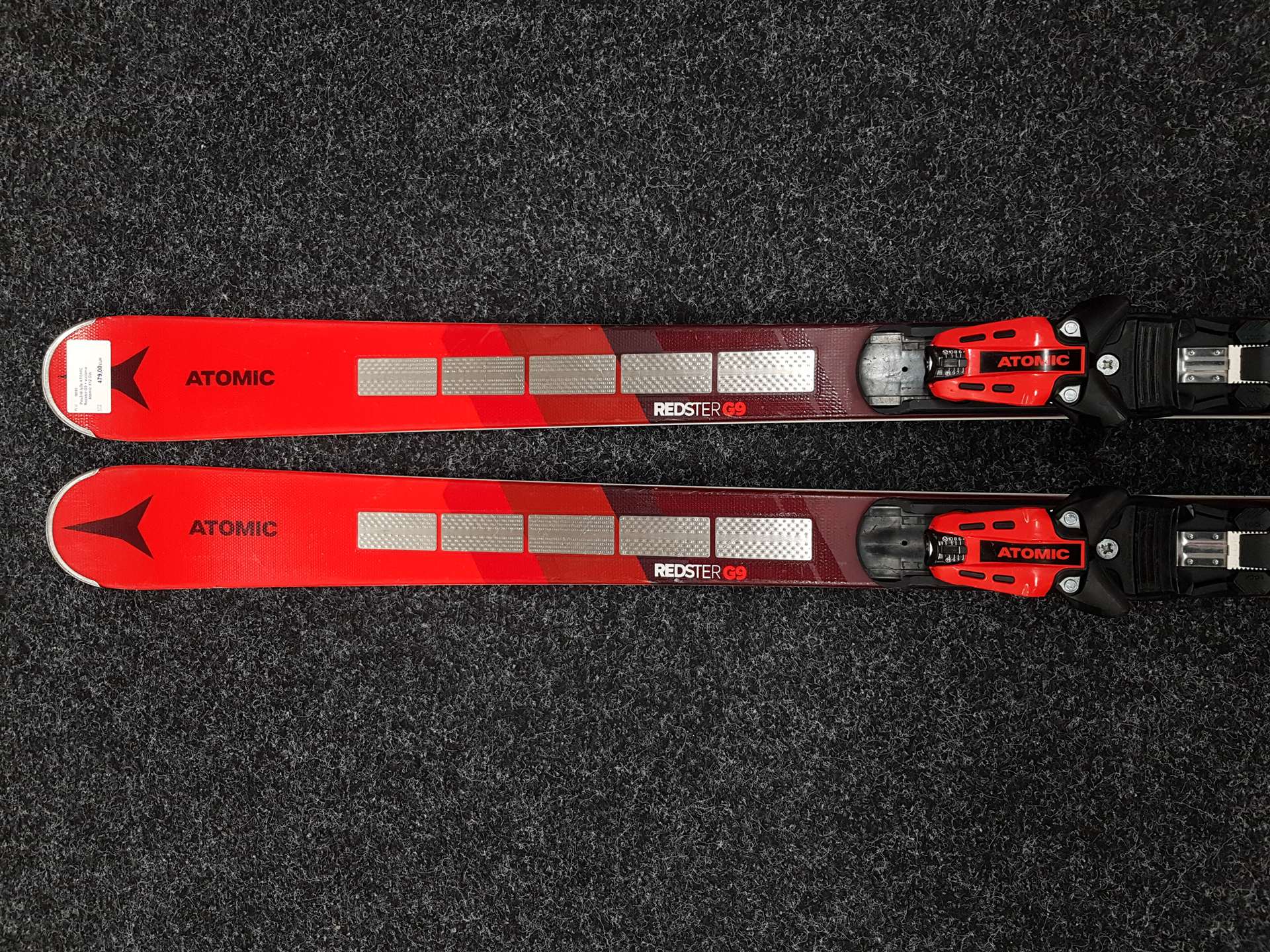 Použité lyže ATOMIC Redster G9 + viazanie Atomic X12 GW