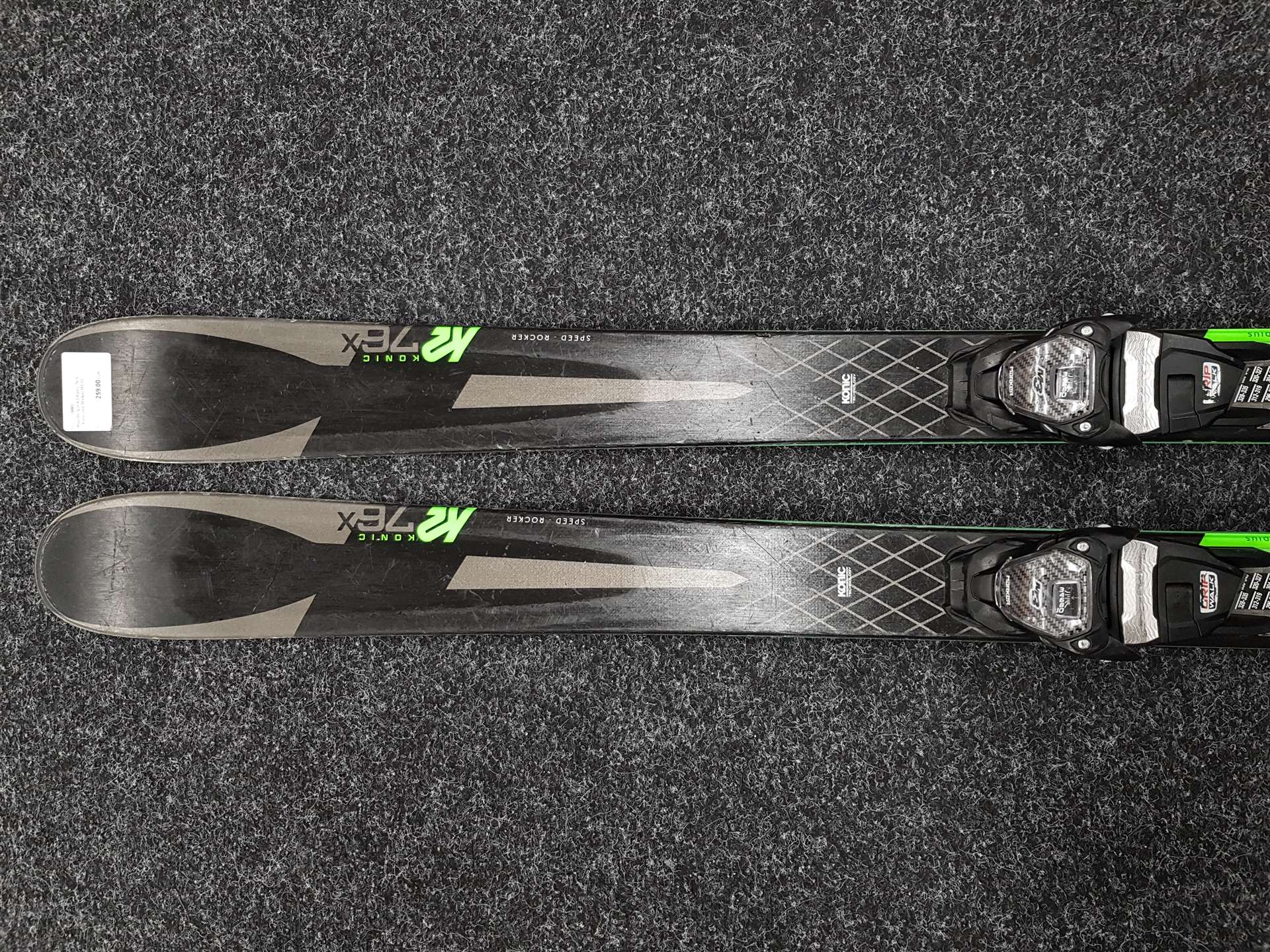 Použité lyže K2 Konic 76 X + viazanie Marker M3 10