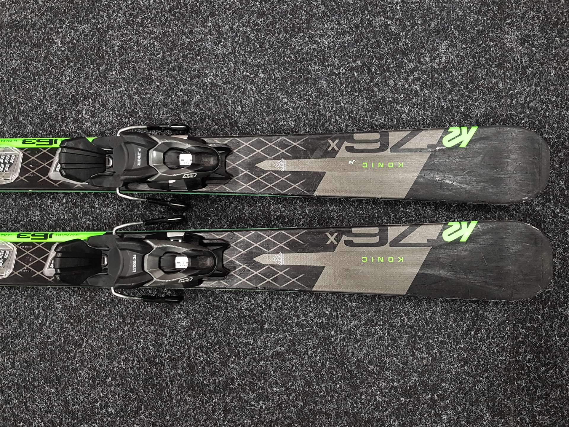 Použité lyže K2 Konic 76 X + viazanie Marker M3 10