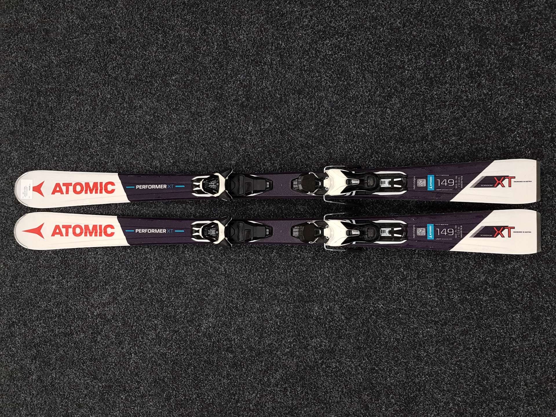 Použité lyže ATOMIC Performer XT + viazanie Atomic Lithium 10