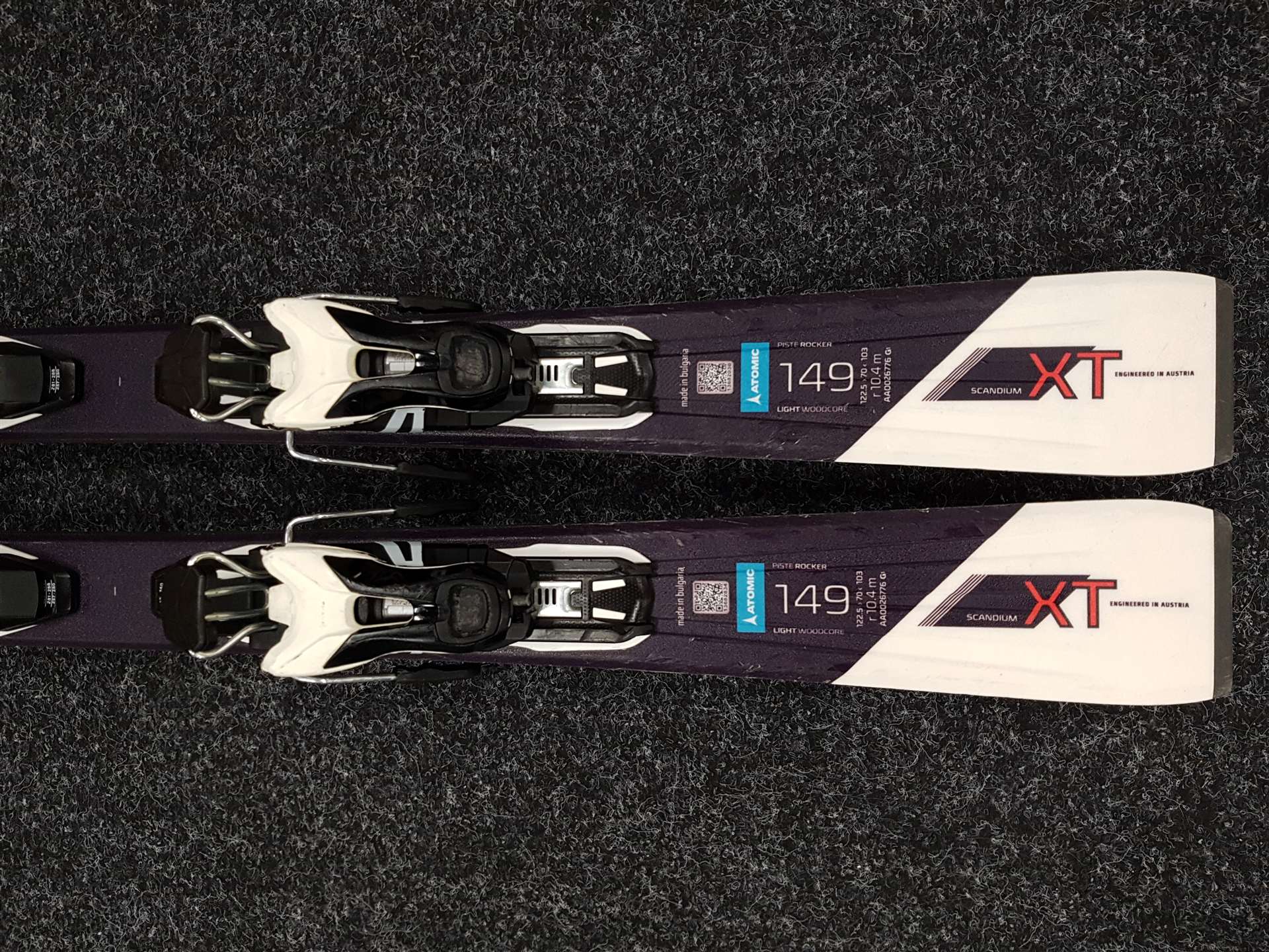 Použité lyže ATOMIC Performer XT + viazanie Atomic Lithium 10