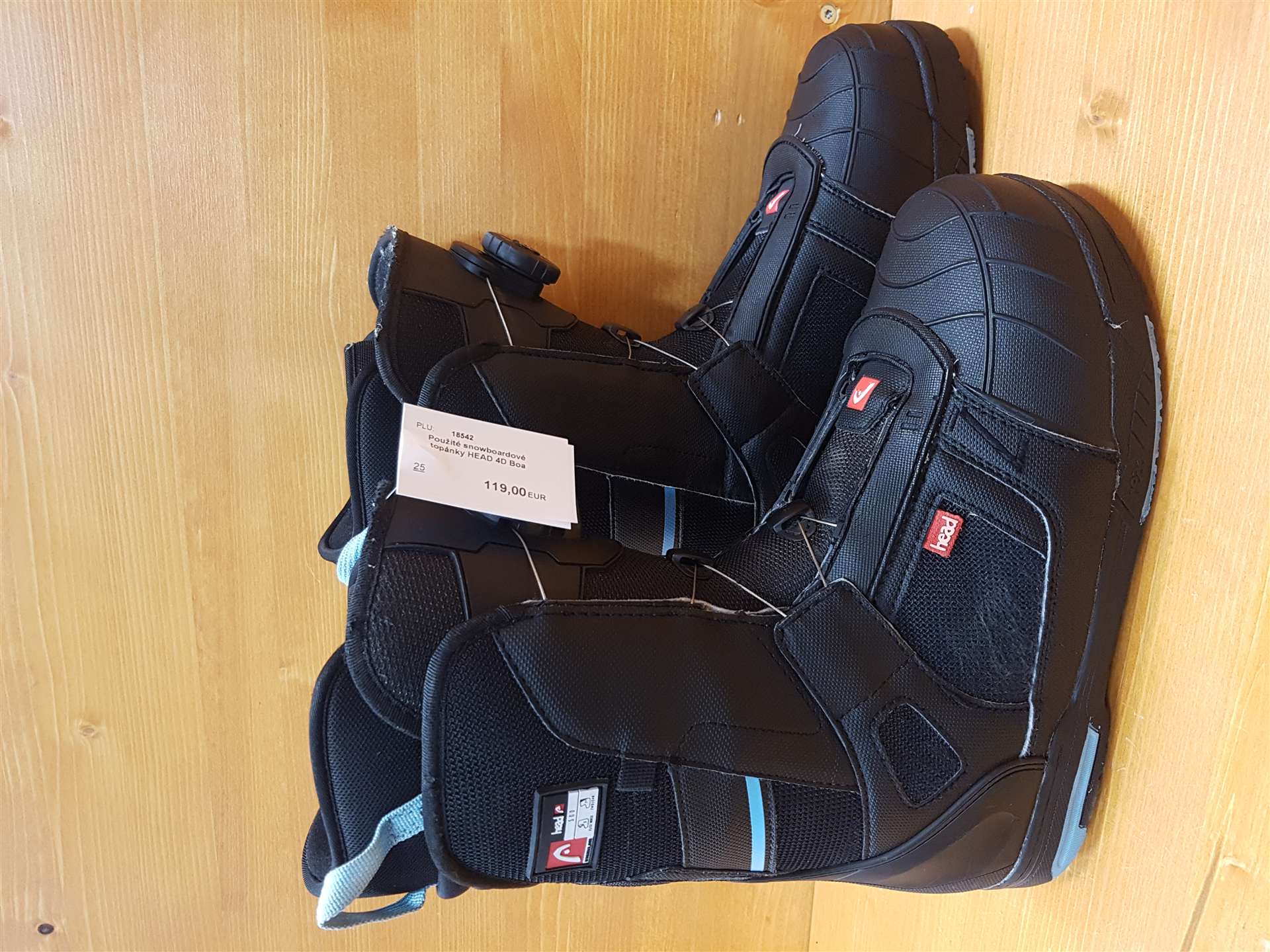 Použité snowboardové topánky HEAD 4D Boa