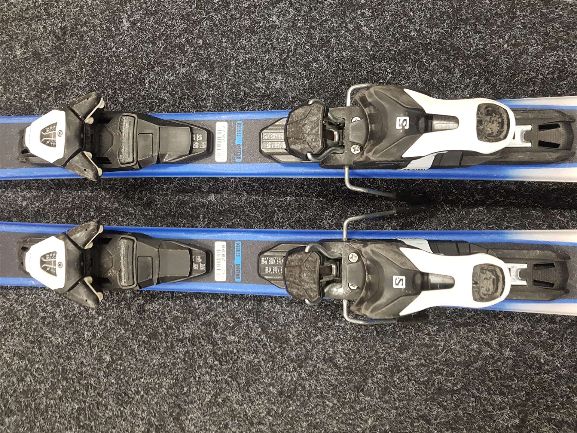 Použité lyže SALOMON Focus R XDR + viazanie Salomon Lithium 10
