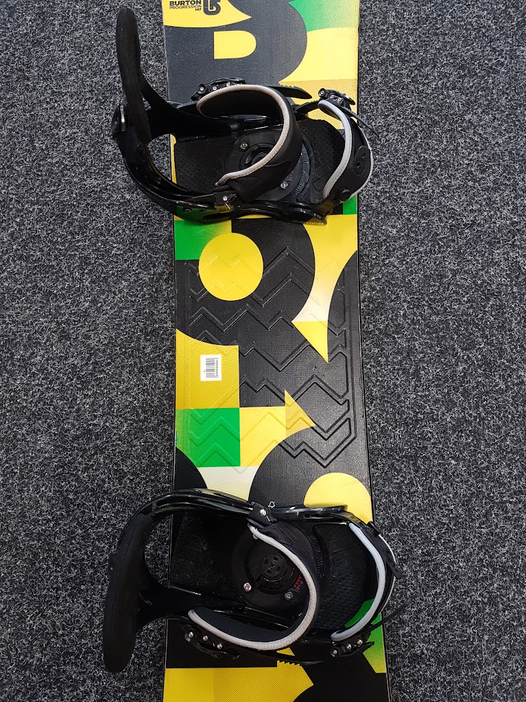 Bazárový snowboard BURTON Progression Yellow + viazanie Burton veľkosť M