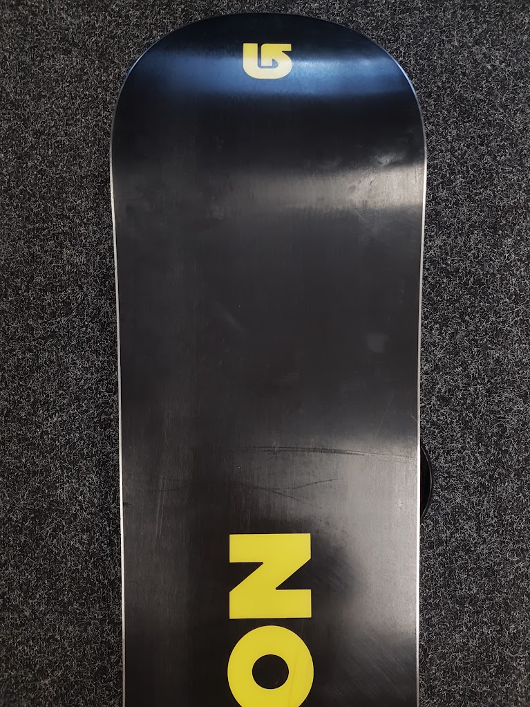 Bazárový snowboard BURTON Progression Yellow + viazanie Burton veľkosť M