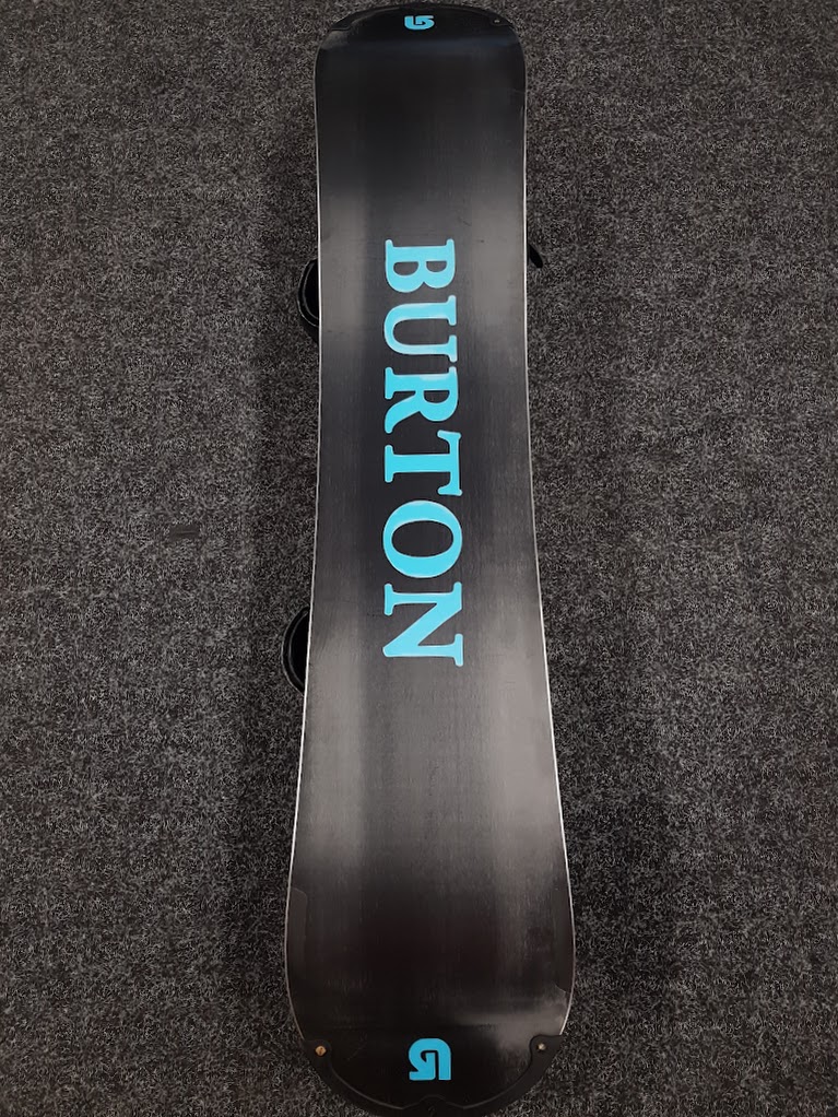 Bazárový snowboard BURTON Progression White + viazanie Burton veľkosť S