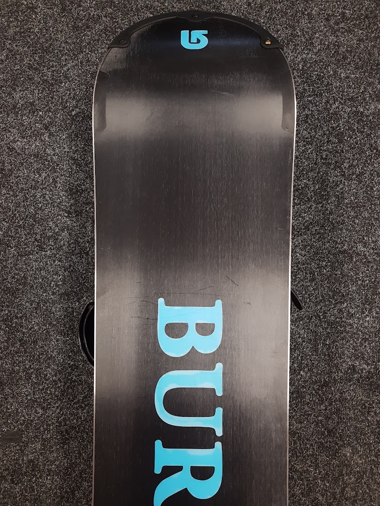 Bazárový snowboard BURTON Progression White + viazanie Burton veľkosť S