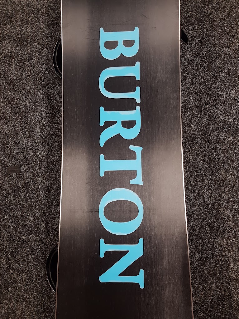 Bazárový snowboard BURTON Progression White + viazanie Burton veľkosť S