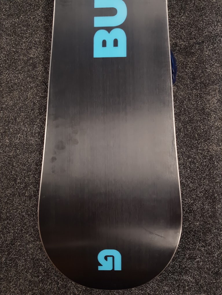 Bazárový snowboard BURTON Progression Black-blue + viazanie Burton S/M