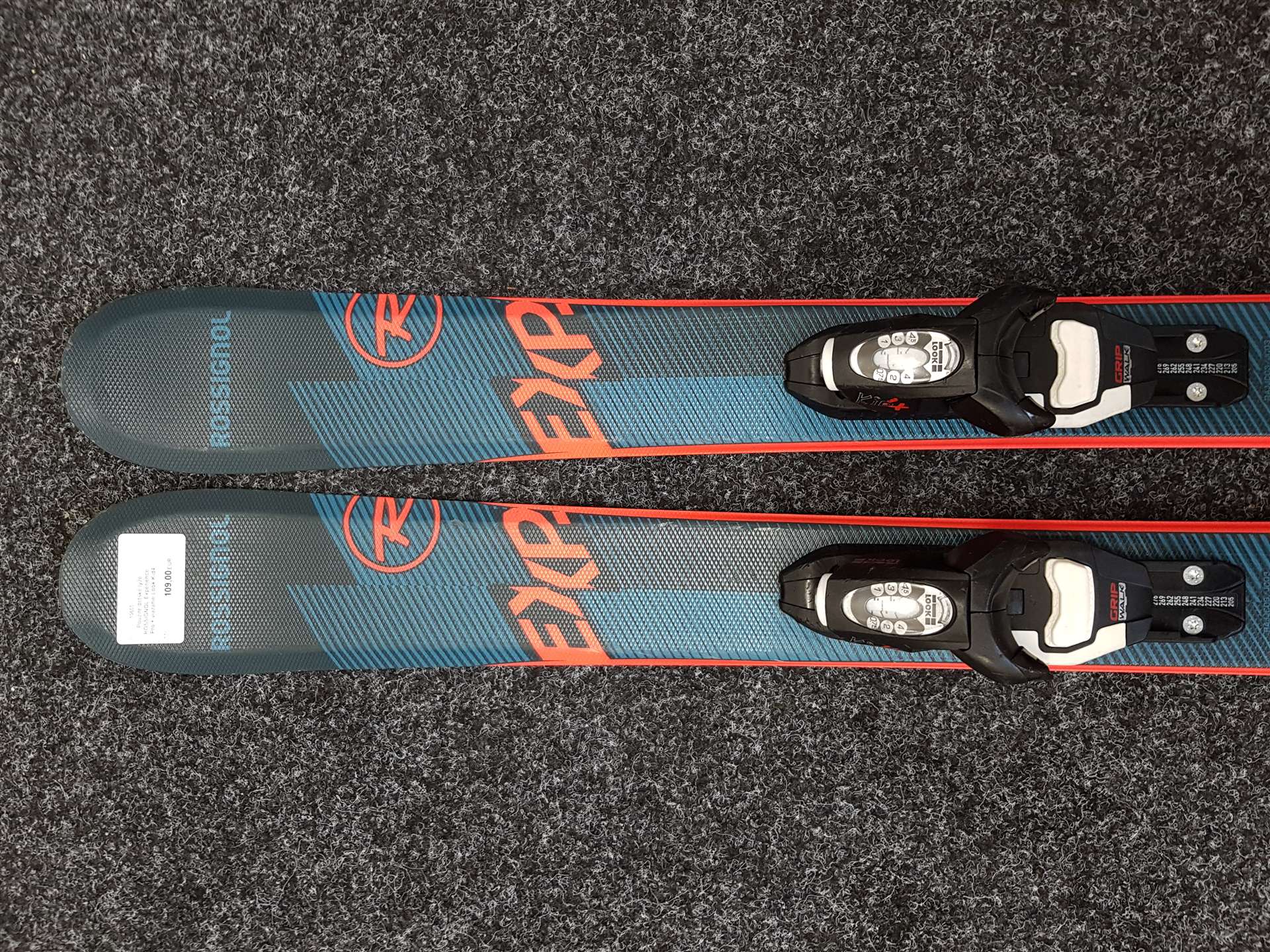 Použité detské lyže ROSSIGNOL Experience Pro + viazanie Look Kid4