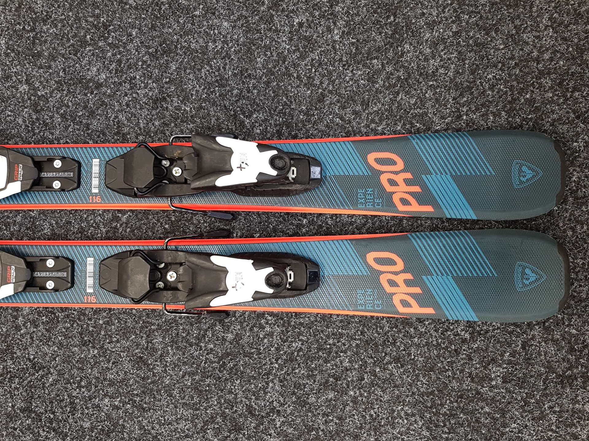 Použité detské lyže ROSSIGNOL Experience Pro + viazanie Look Kid4