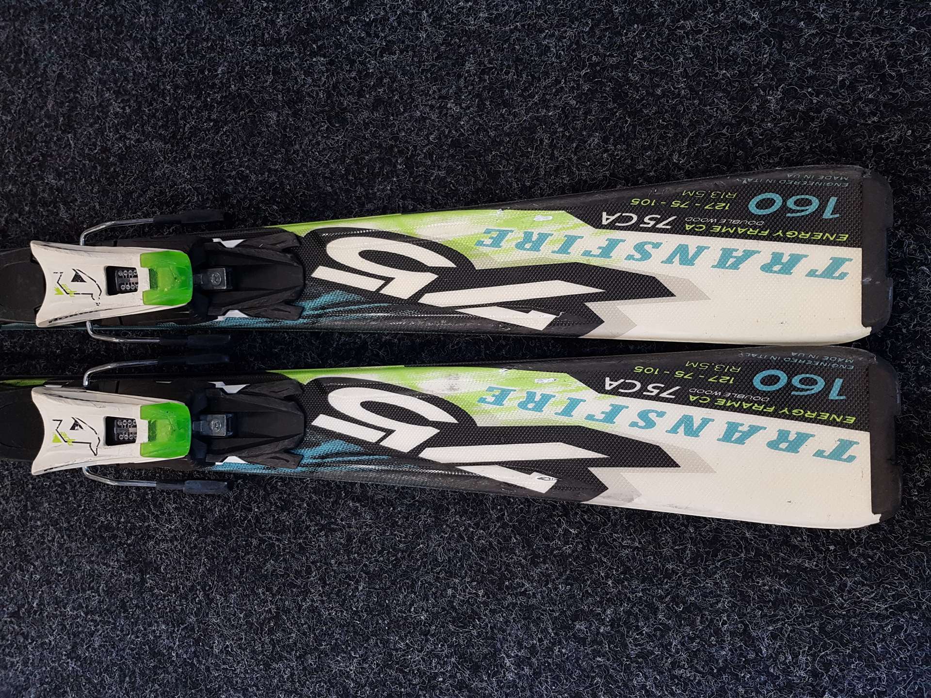 Použité lyže NORDICA Transfire 75 Ca + viazanie Nordica 10.0