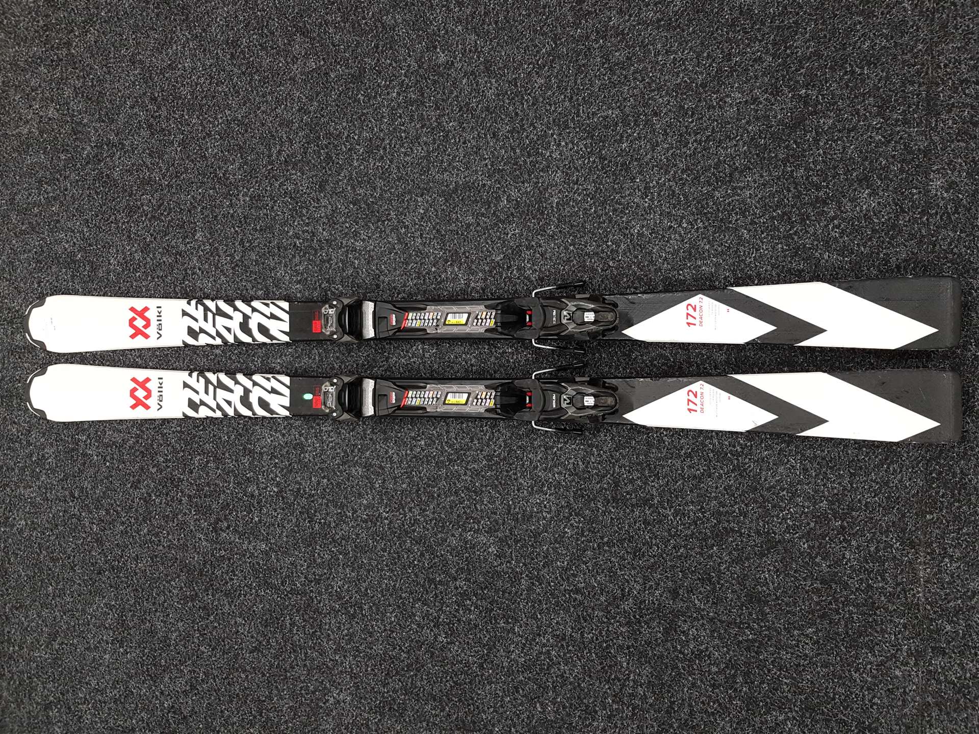 Použité lyže VOLKL Deacon 7.2 + viazanie Marker FDT 10