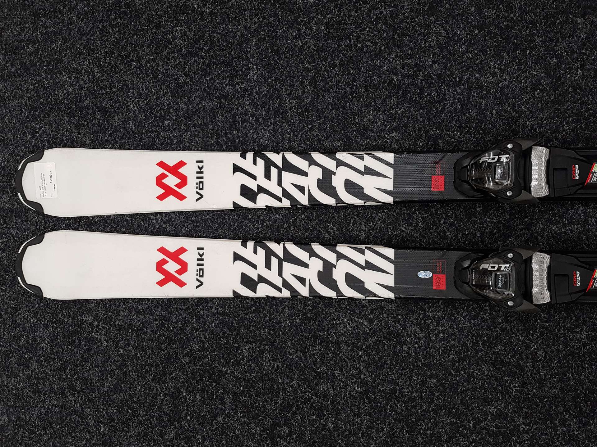 Použité lyže VOLKL Deacon 7.2 + viazanie Marker FDT 10