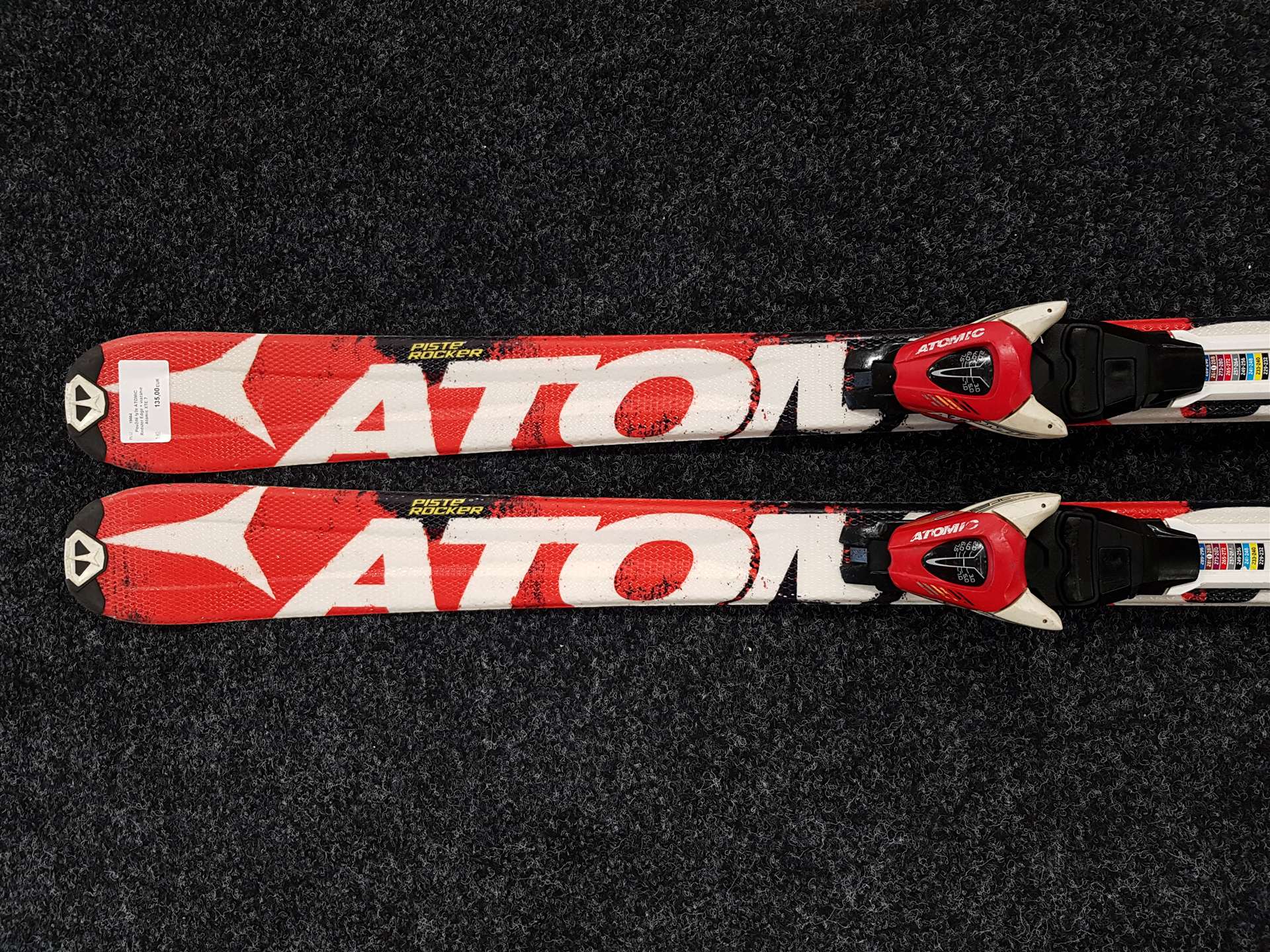 Použité lyže ATOMIC Redster Edge + viazanie Atomic XTE 7