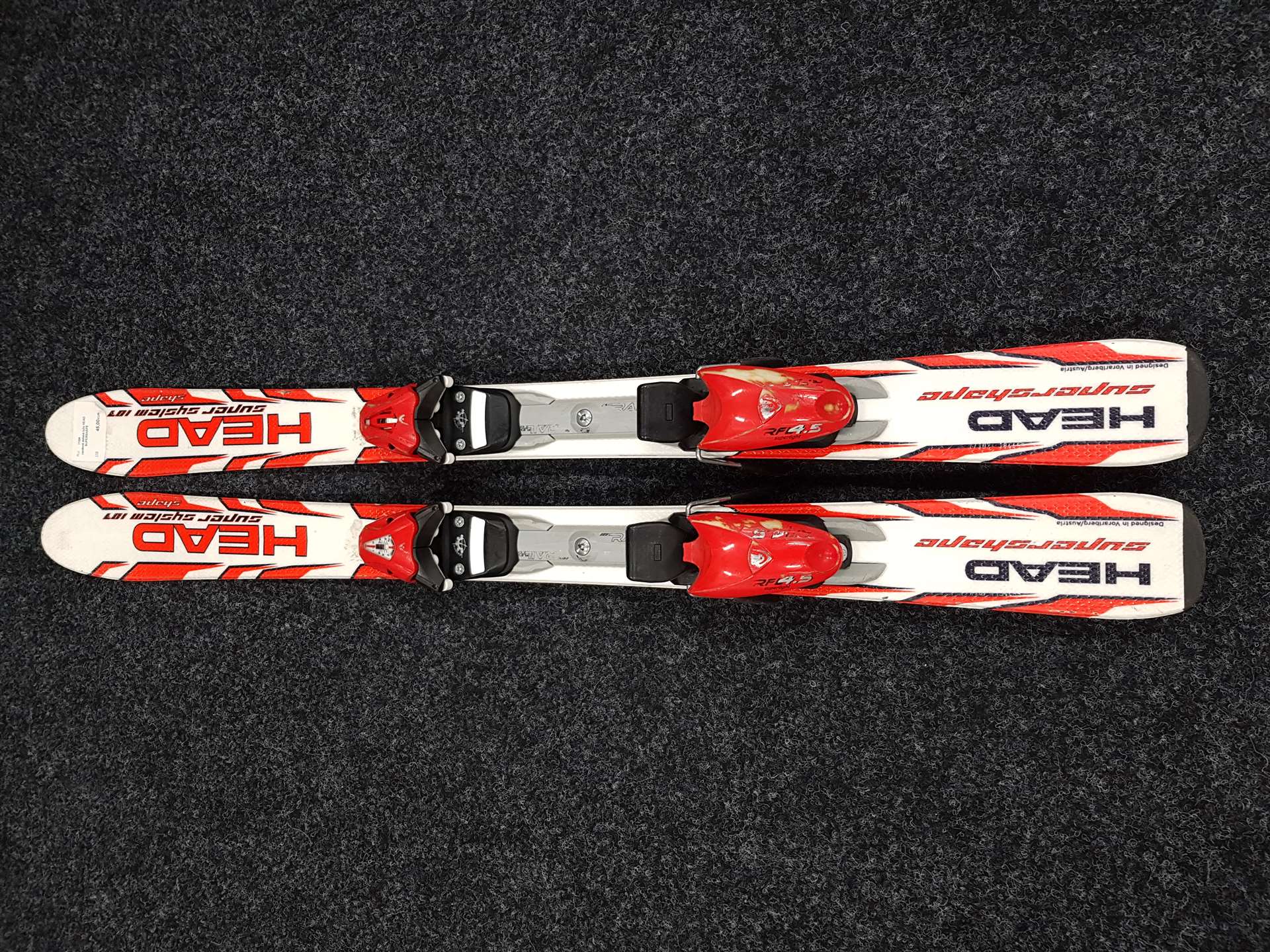 Bazárové detské lyže HEAD SUPERSHAPE