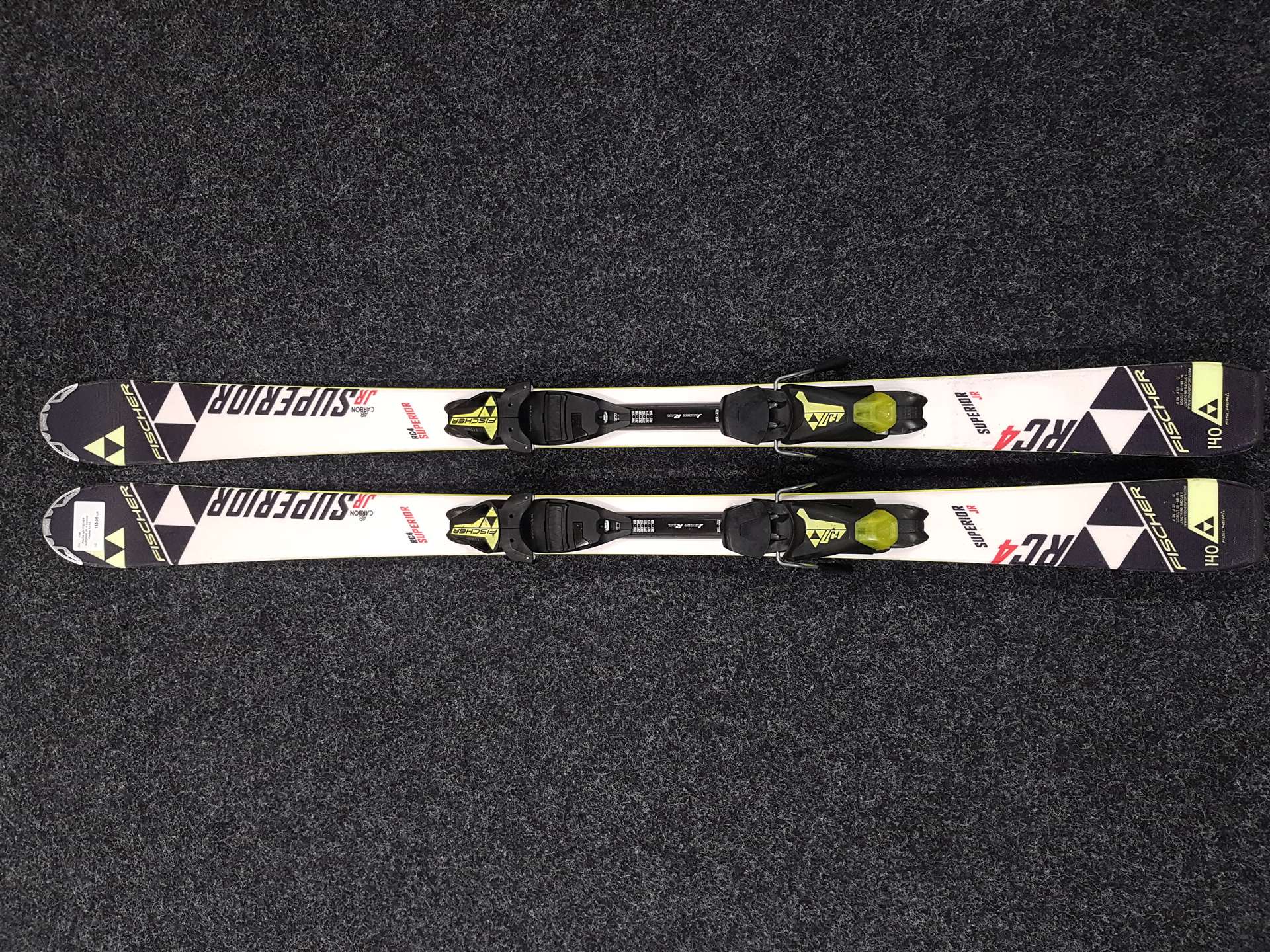Použité lyže FISCHER SUPERIOR JR  + viazanie Fischer FJ 7.5