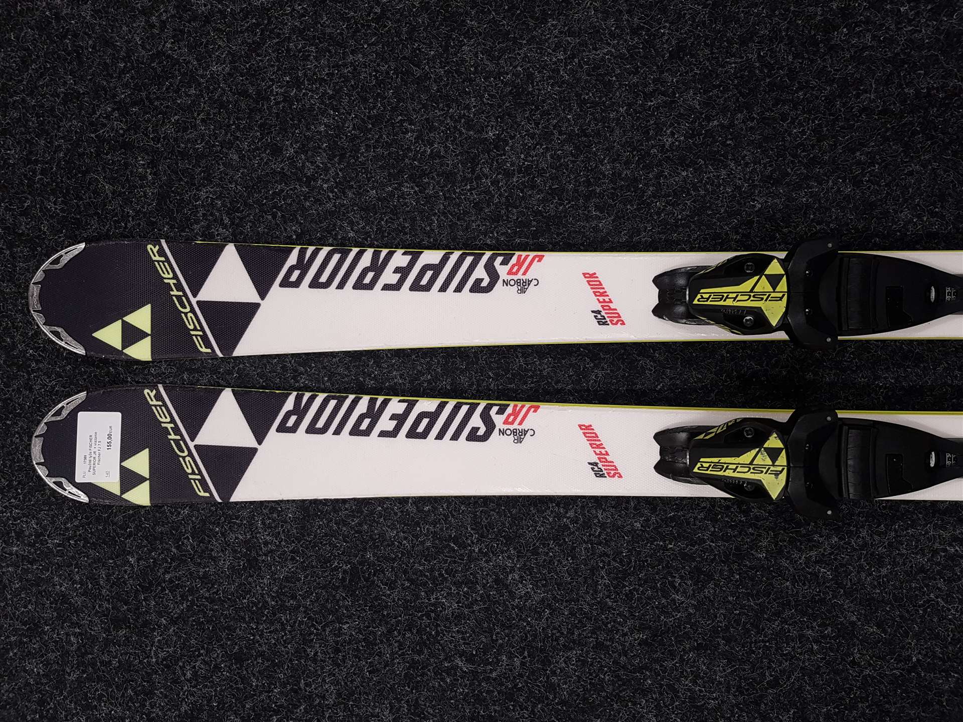 Použité lyže FISCHER SUPERIOR JR  + viazanie Fischer FJ 7.5